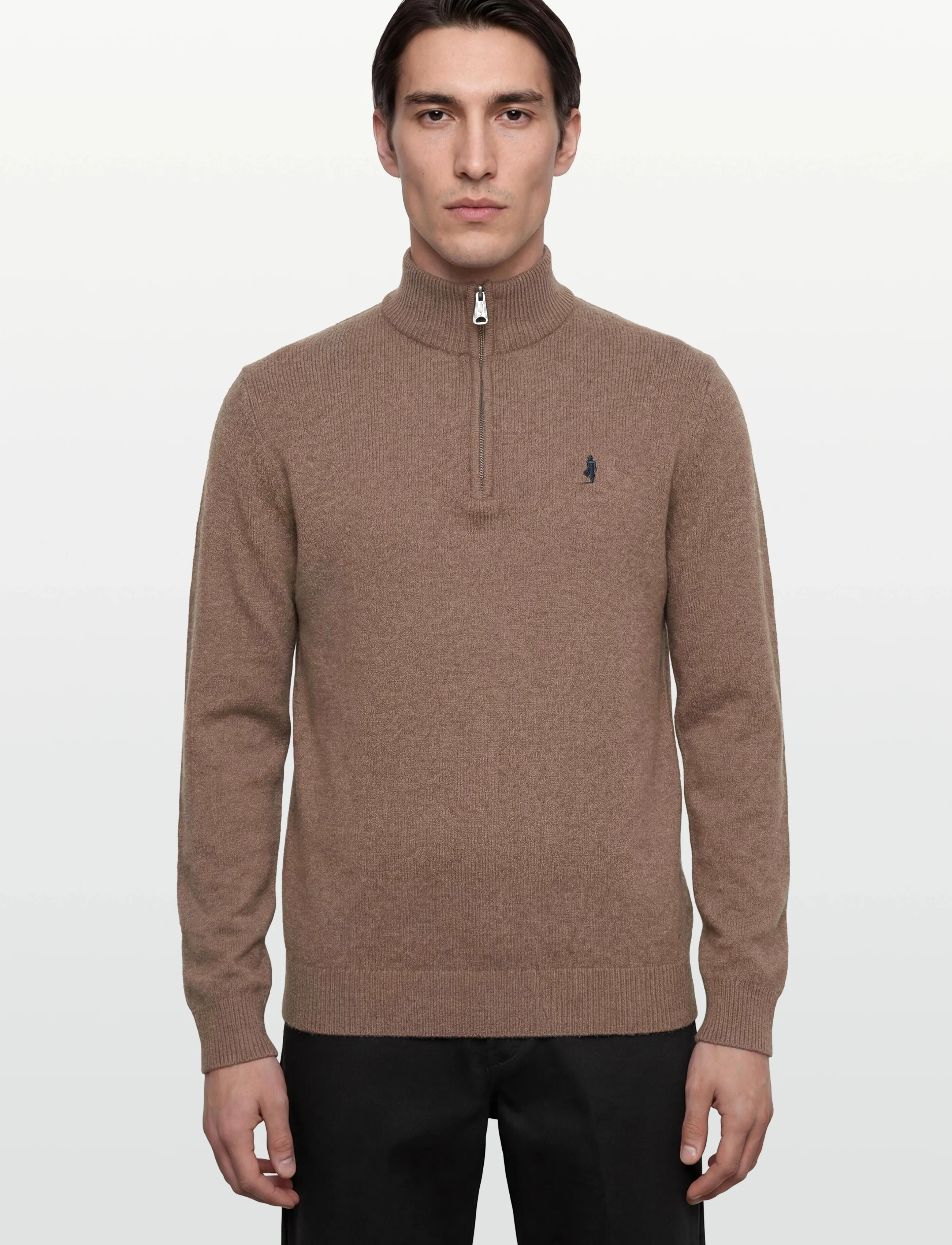 MCS - MCS AXEL KNIT MEN - mænd - brownmel - 0
