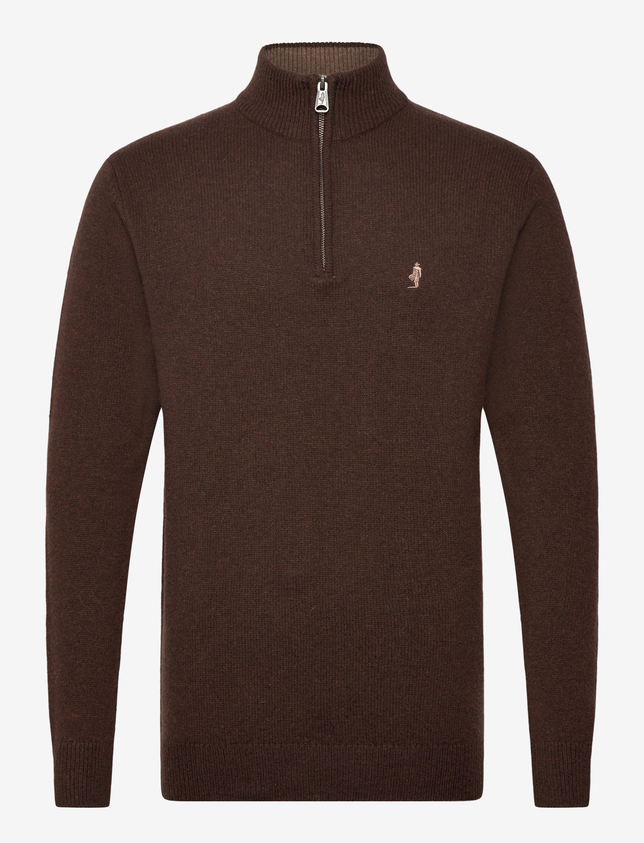MCS - MCS AXEL KNIT MEN - mænd - dkbrownmel - 0