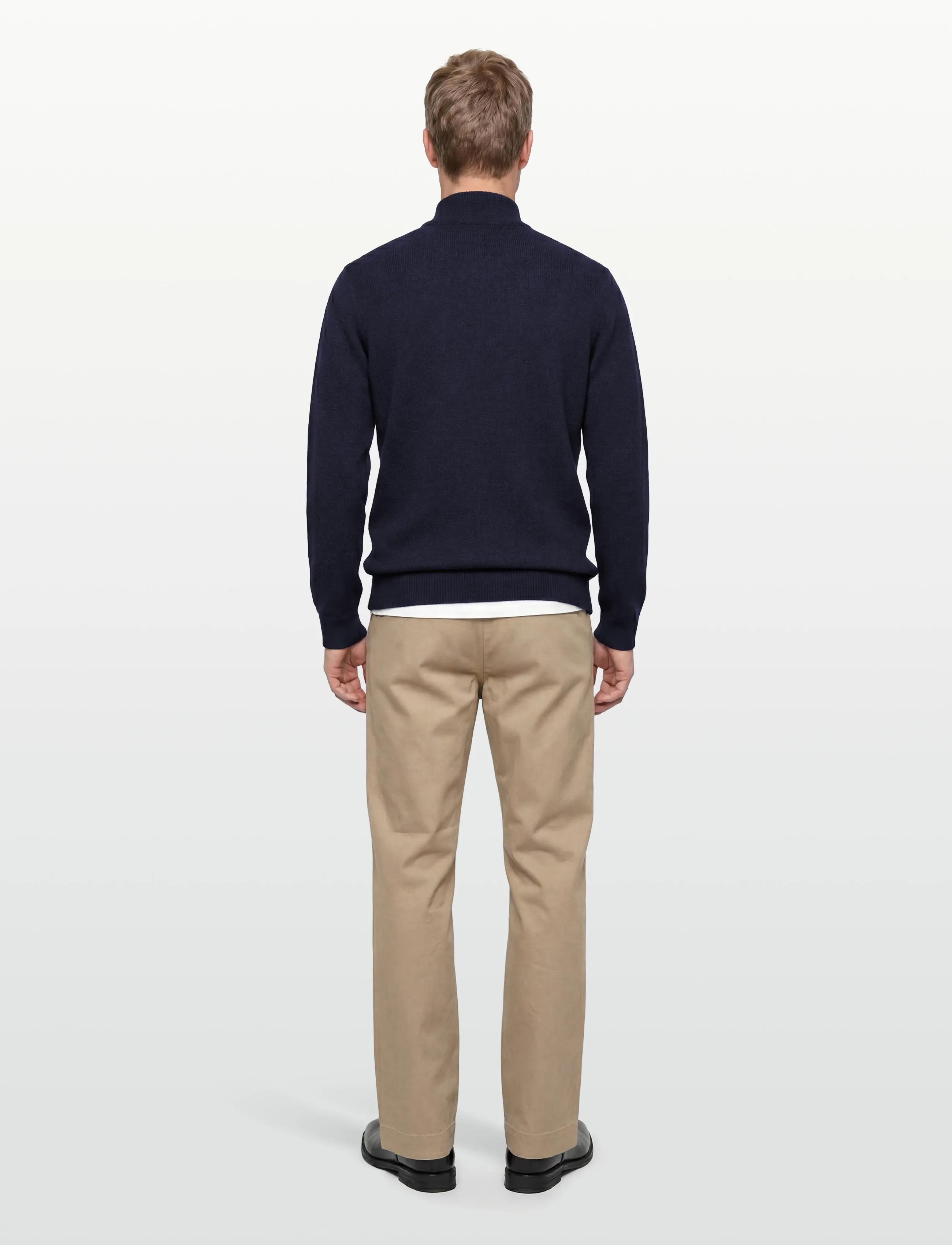 MCS - MCS AXEL KNIT MEN - men - navymel - 4