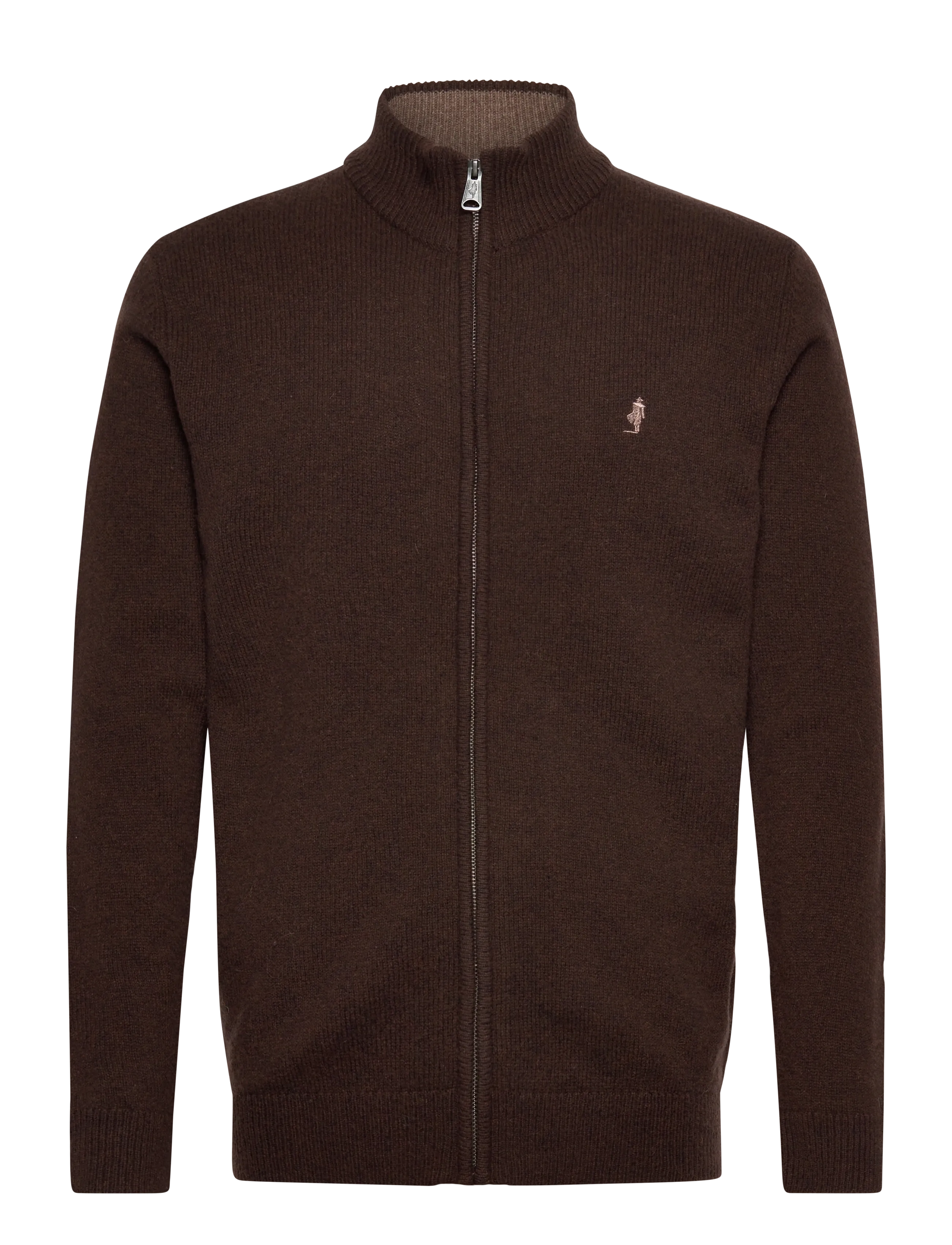 MCS MCS ALFIE KNIT MEN - Stickat - DKBROWNMEL / brown