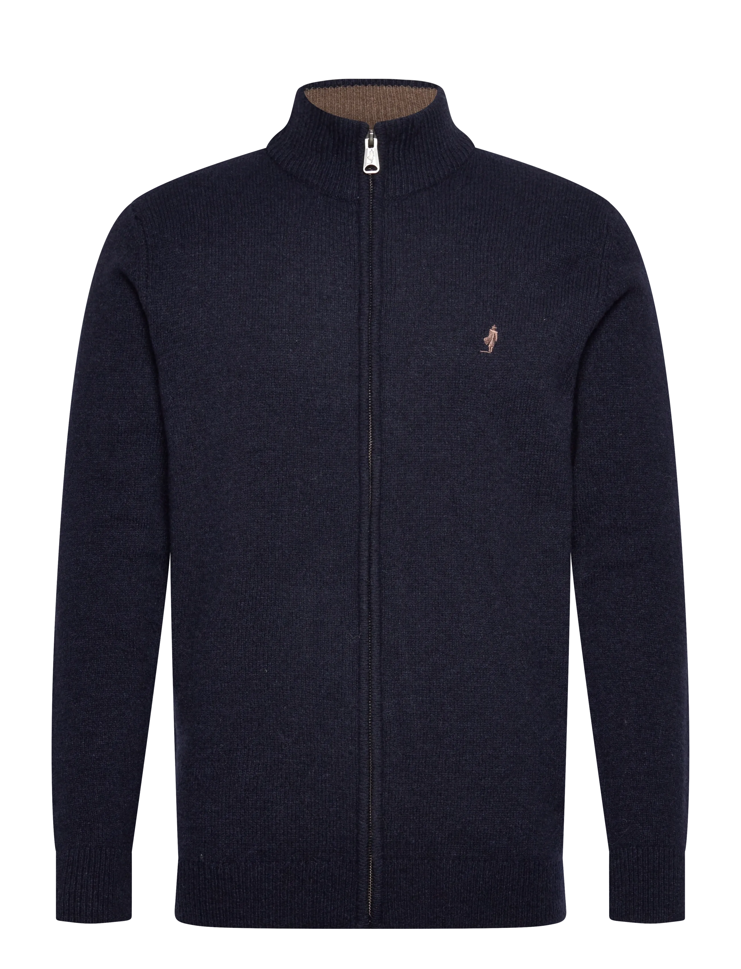 MCS MCS ALFIE KNIT MEN - Stickat - NAVYMEL / navy
