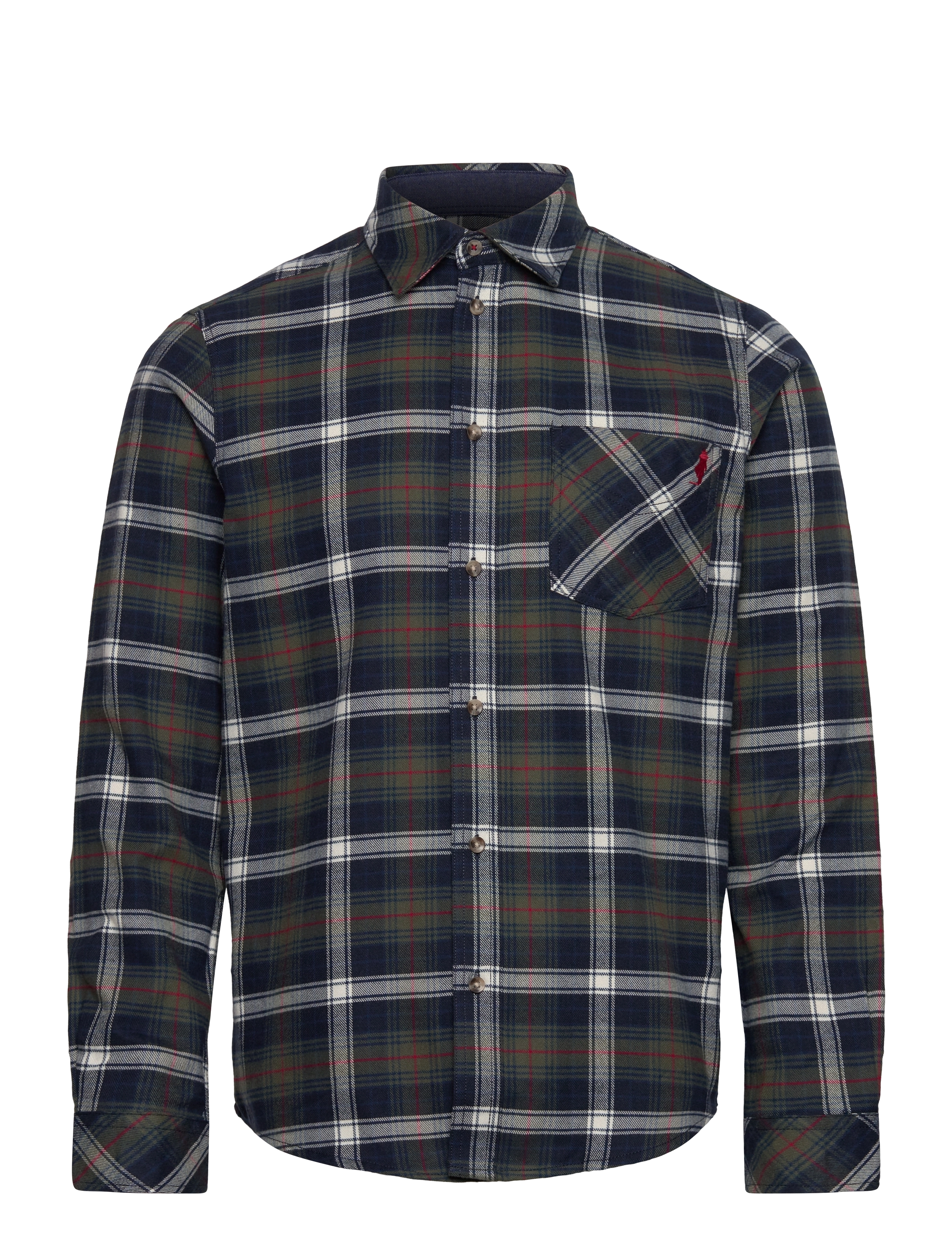 MCS Ray reg co pe MCS M SHIRT - Shirts - 19-4020TCX DARK SAPPHIRE / navy