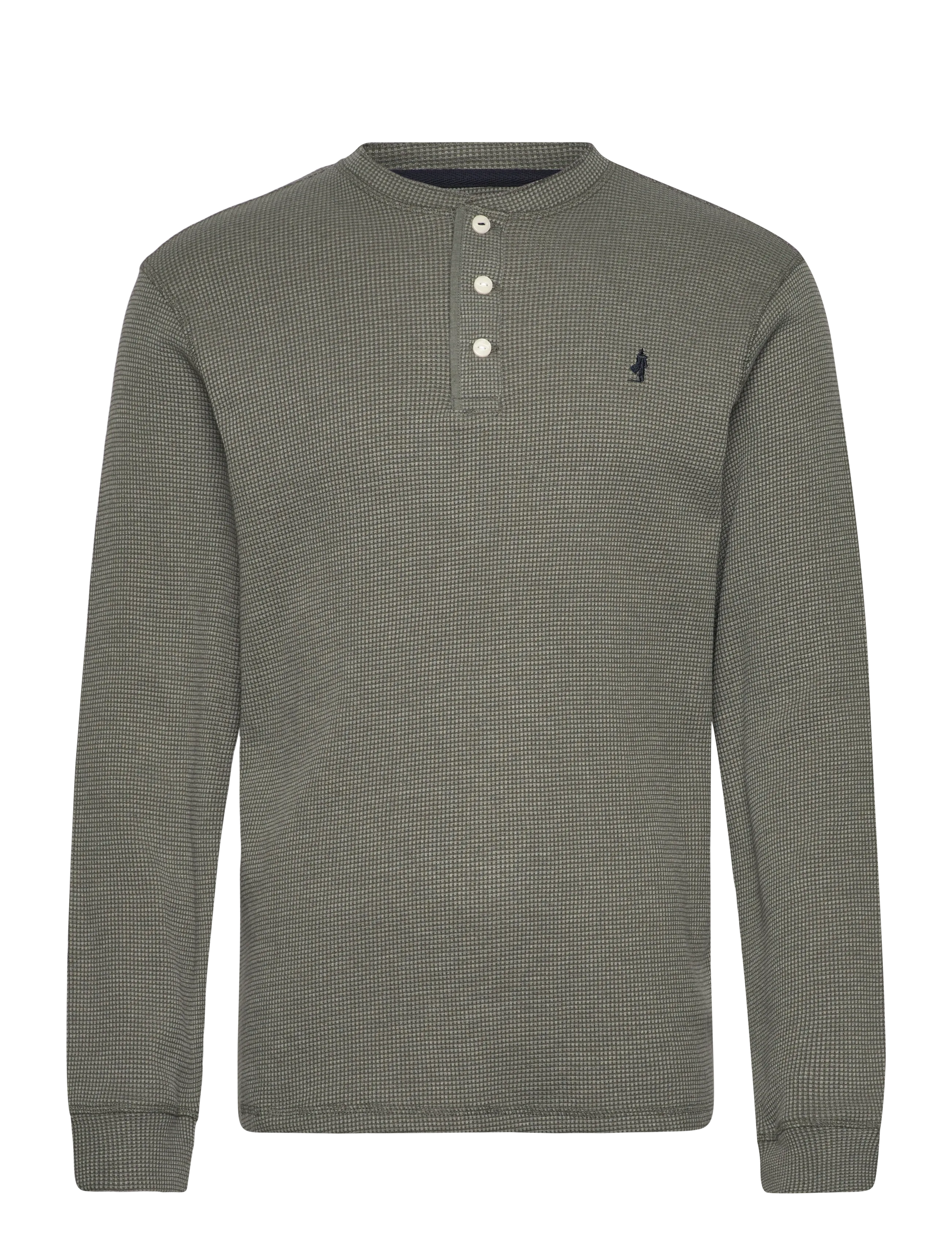 MCS COLT REG COT WAF MCS M TEE LS - Strickmode - BEETLE / khaki/green