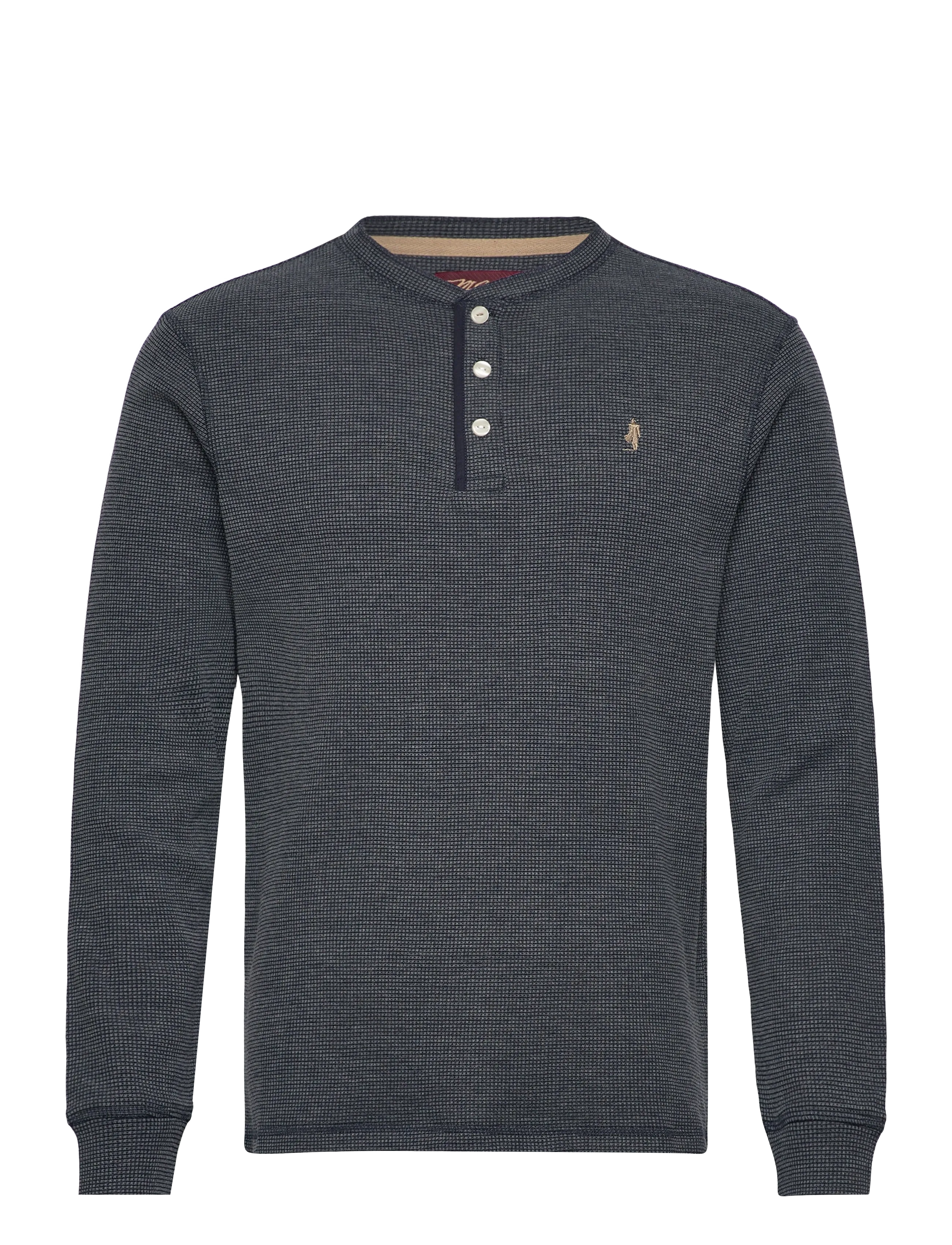 MCS Colt Reg Cot Waf Mcs M Tee Ls Navy - S - Herren