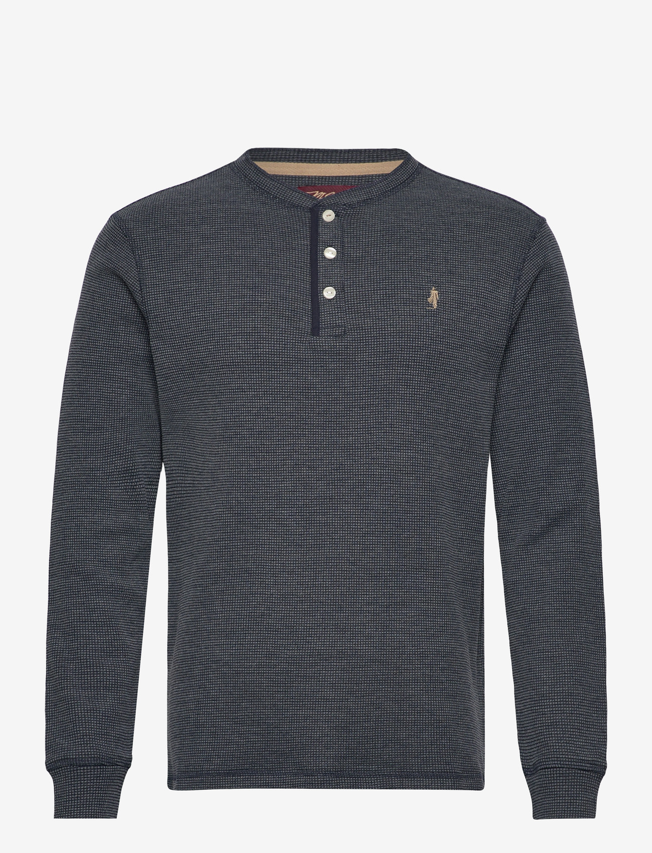 MCS - COLT REG COT WAF MCS M TEE LS - polostrik - dark sapphire - 1