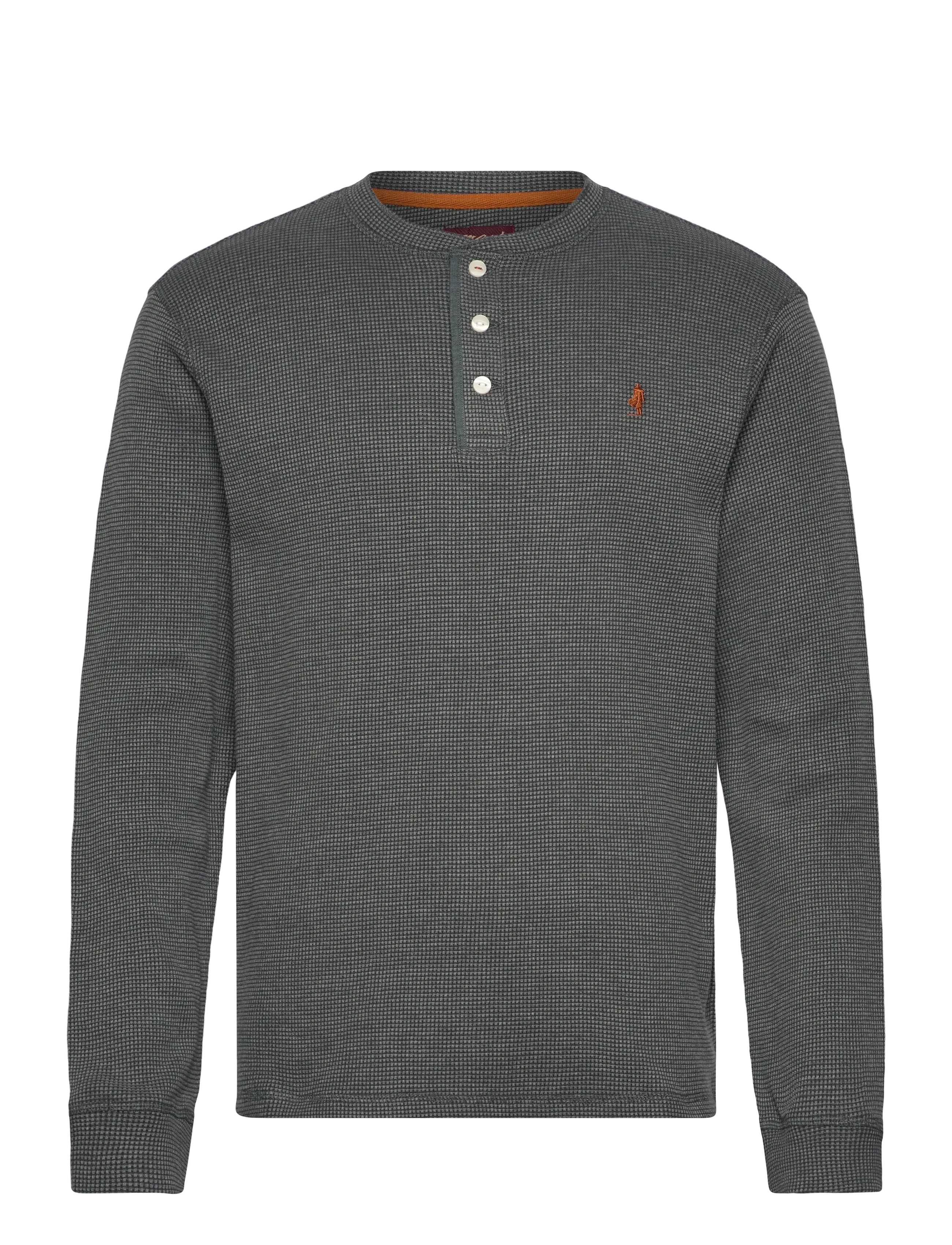 MCS COLT REG COT WAF MCS M TEE LS - MCS - DARK SHADOW / grey