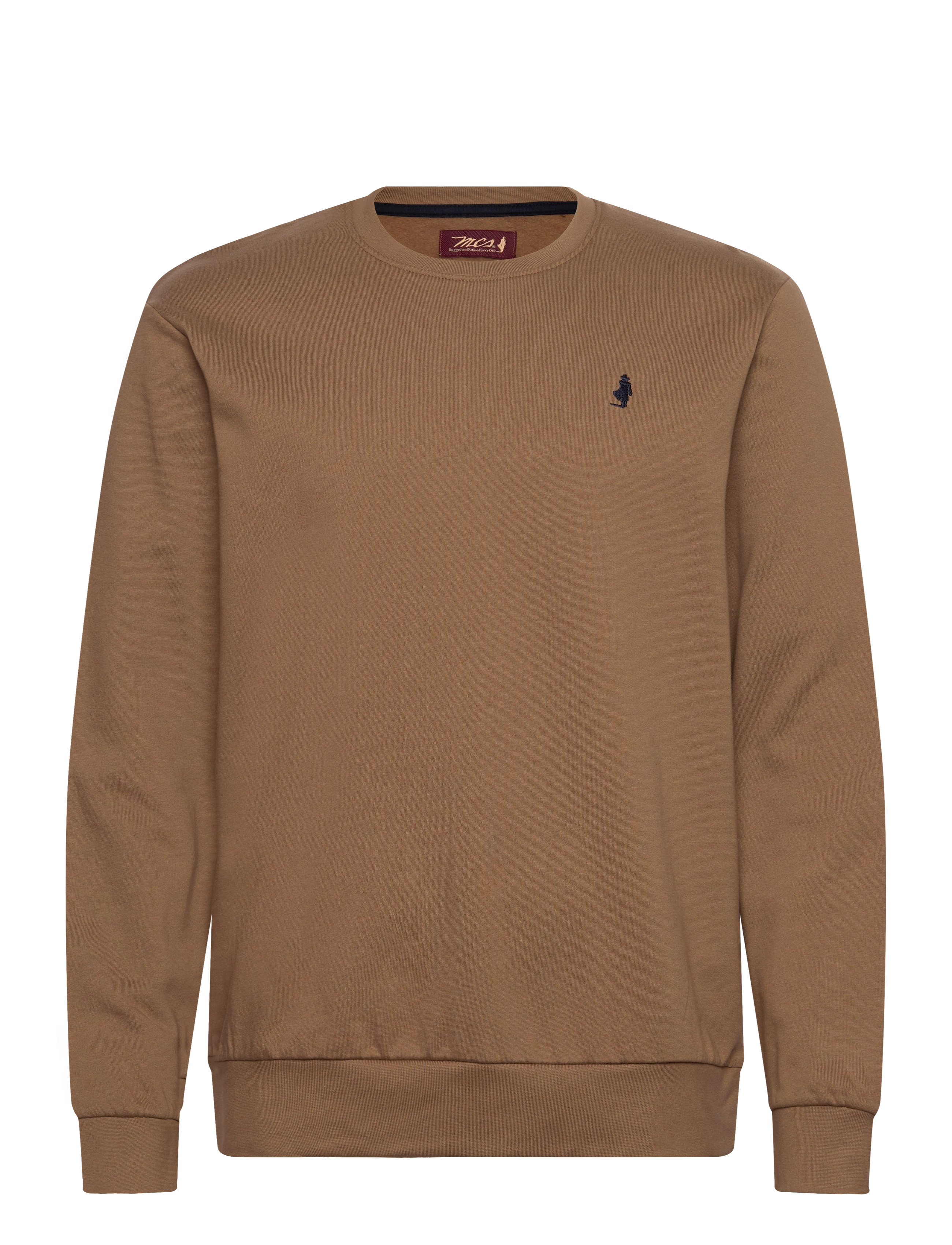 MCS SKYLER REG CW COT MCS M SWEAT - Riided - 18-1018TCX OTTER / brown