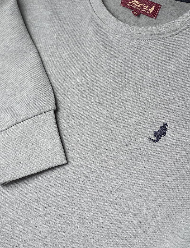 MCS - Skyler reg cw cot MCS M SWEAT - sweatshirts - greymelange - 2