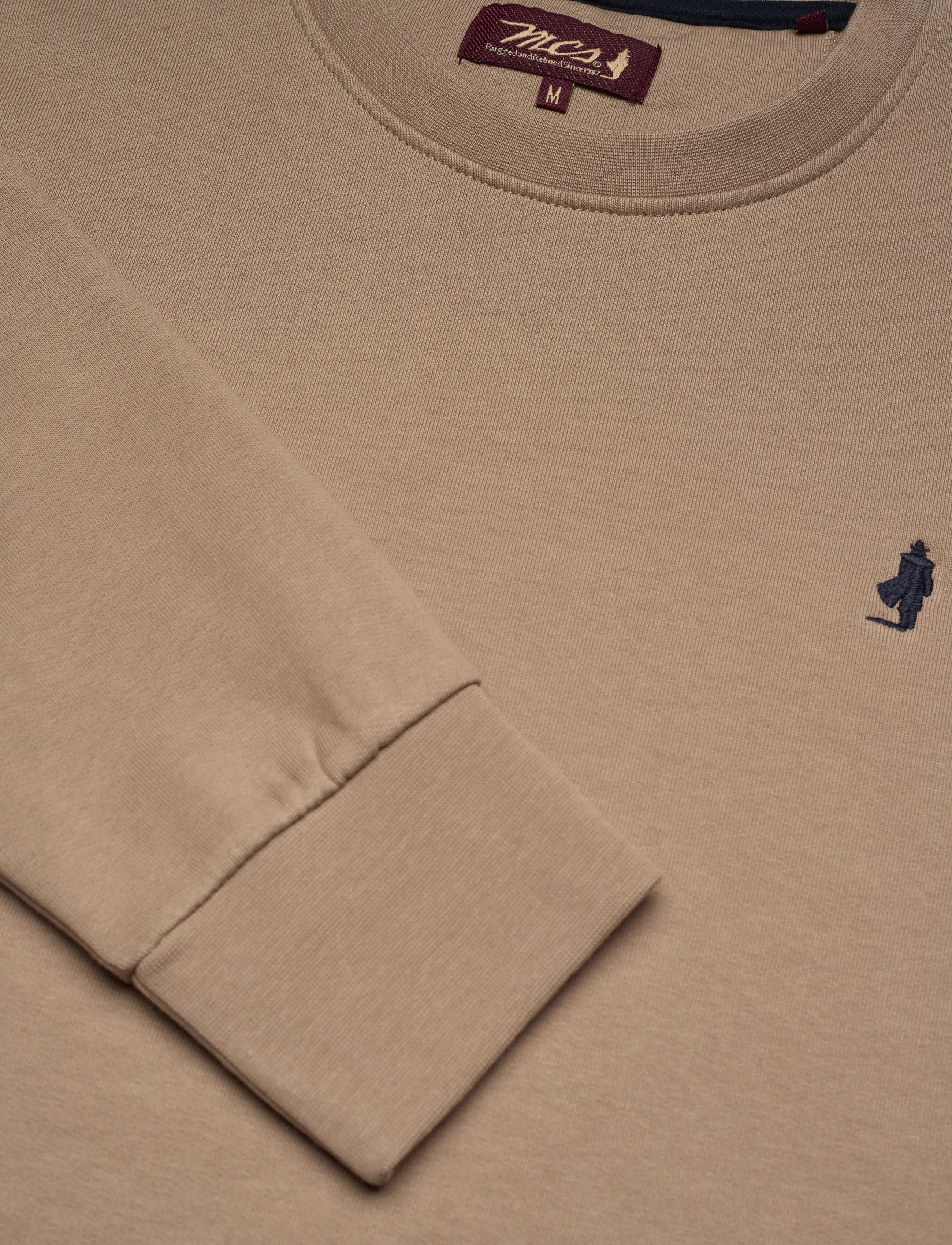 MCS - SKYLER REG CW COT MCS M SWEAT - sweatshirts - silver mink - 5