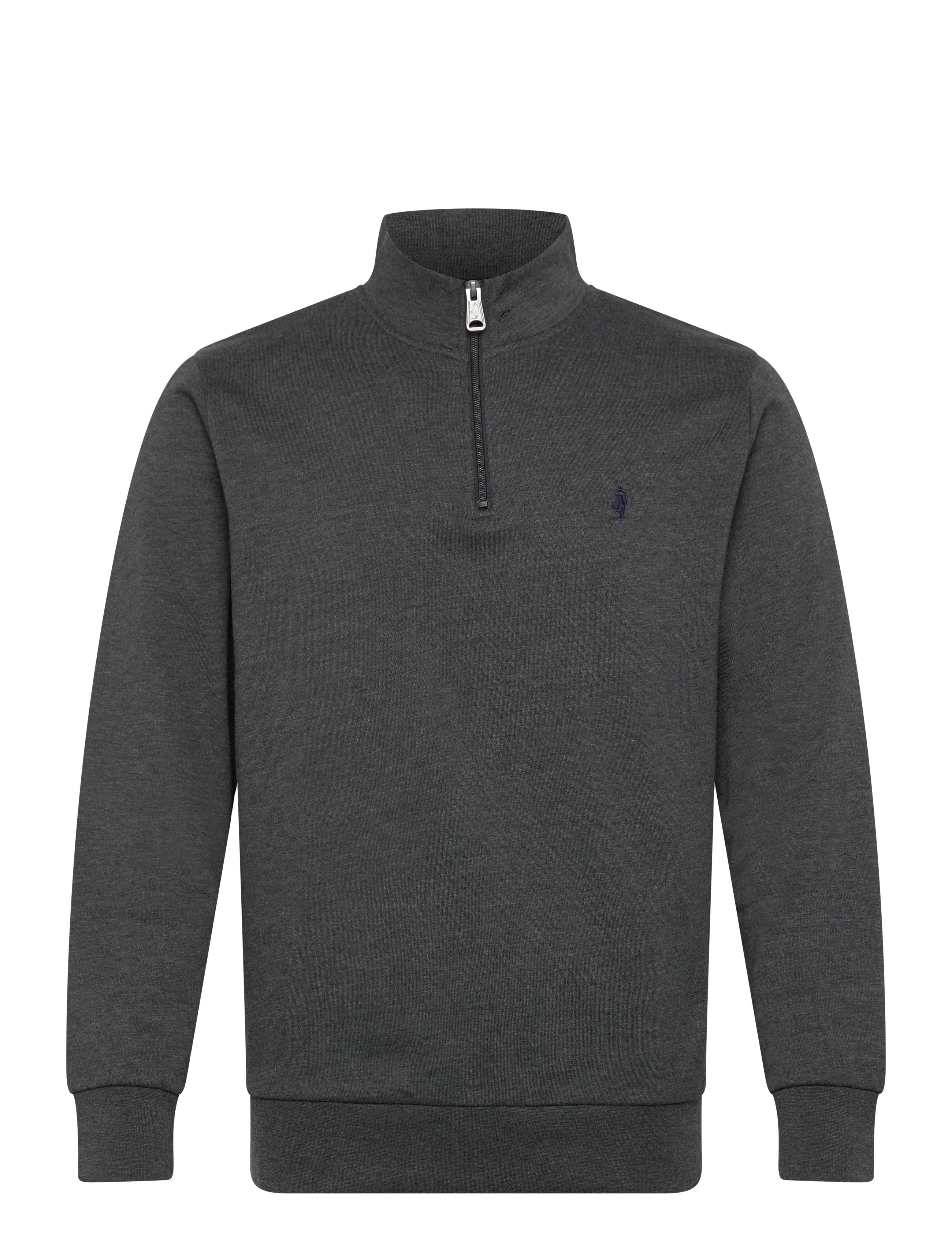 MCS CLEMENT REG HZ COT MCS M SWEAT - Sweatshirts & hoodies - DARK GREY MÉLANGE / grey