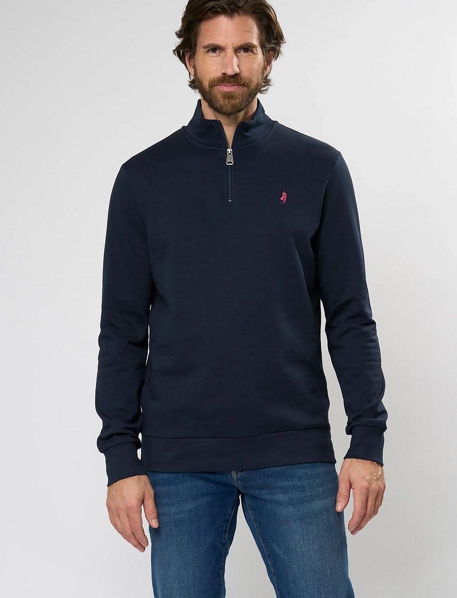 MCS - CLEMENT REG HZ COT MCS M SWEAT - sweatshirts - dark sapphire - 0