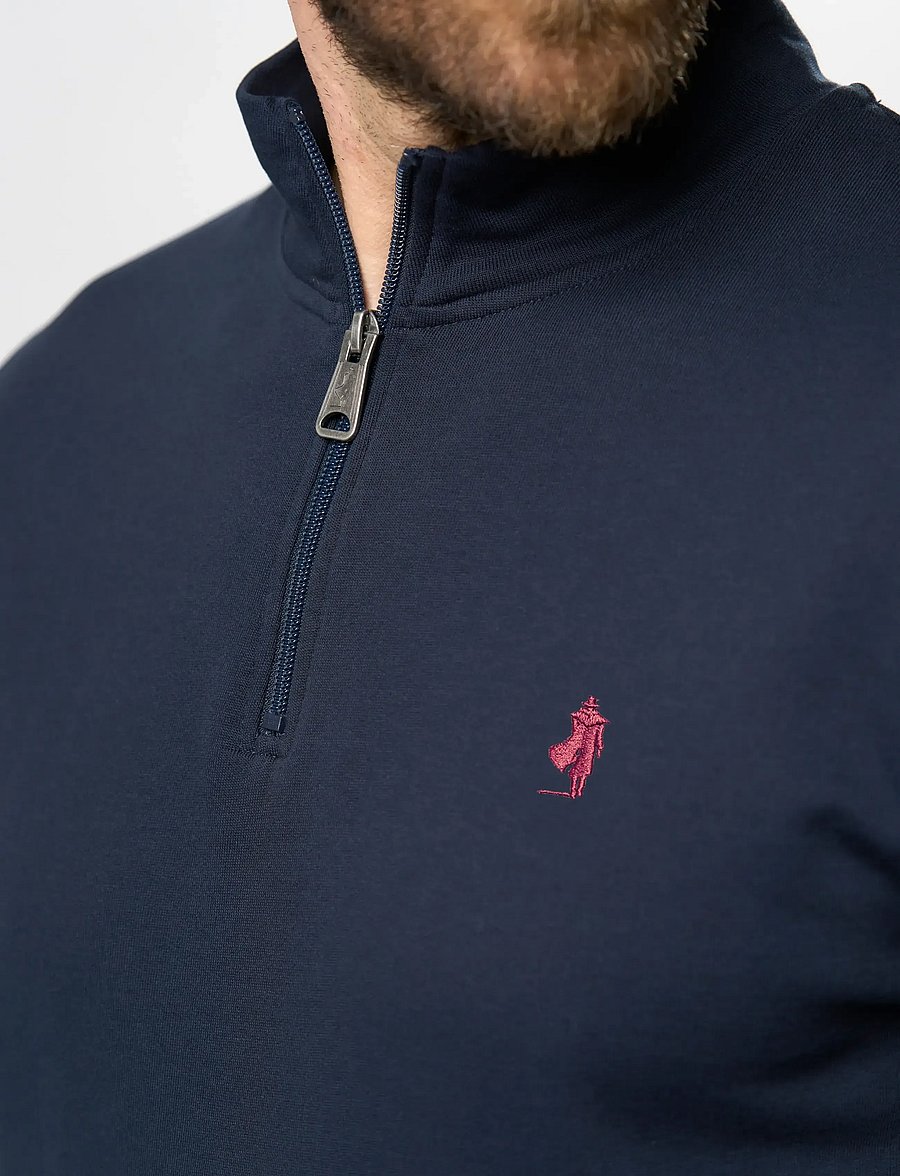 MCS - CLEMENT REG HZ COT MCS M SWEAT - sweatshirts - dark sapphire - 3