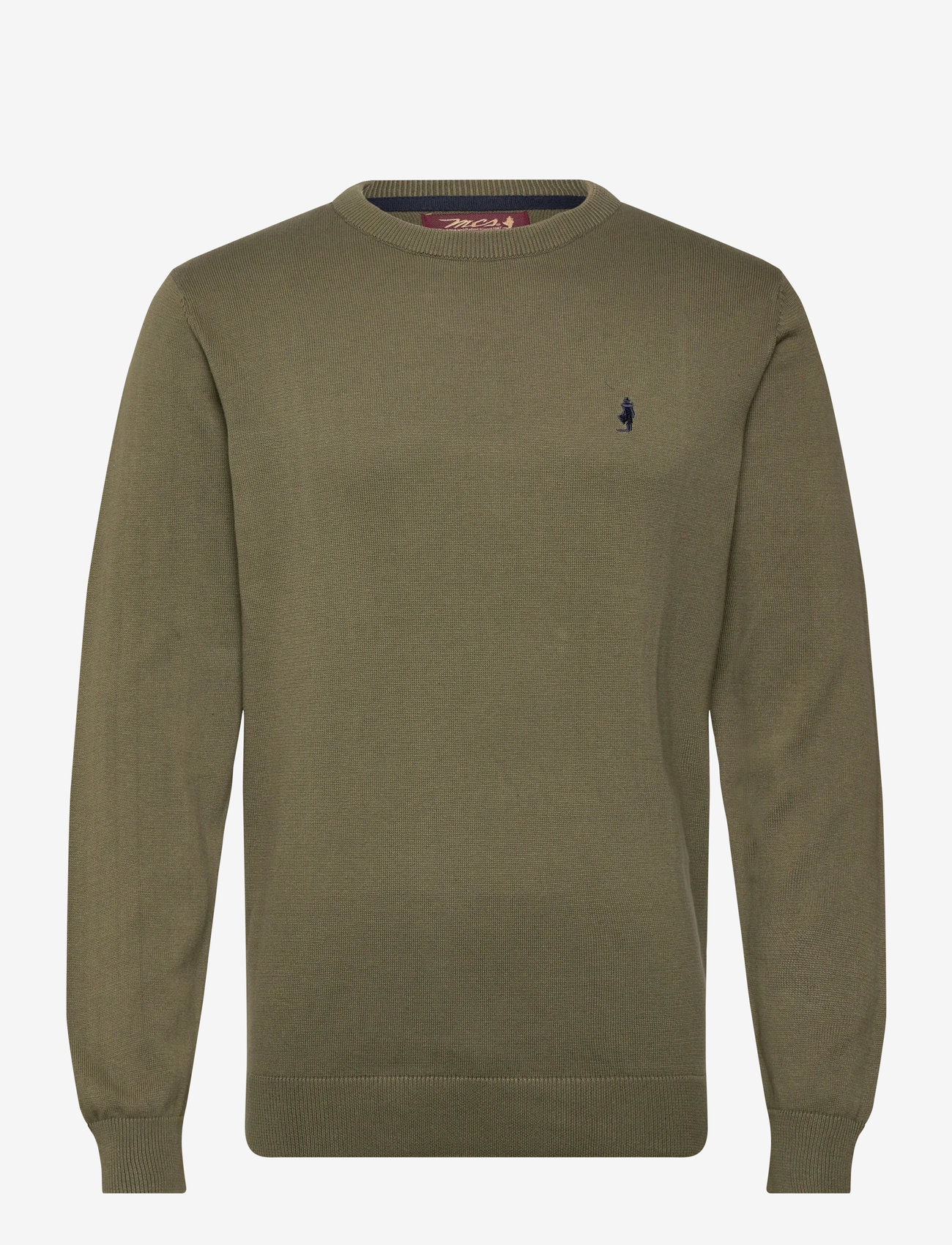 MCS ELLISON REG CW COT MCS M KNIT - Strickmode - BEETLE / khaki/green