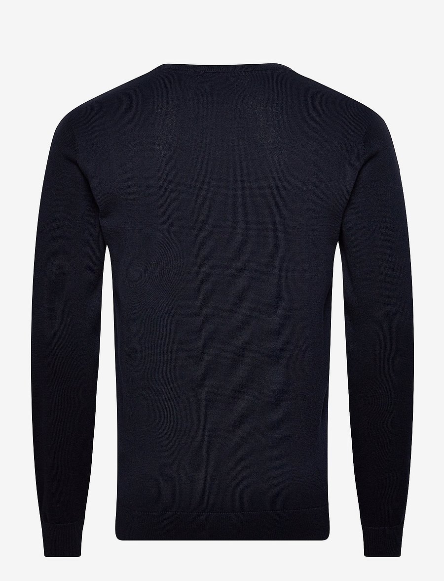 MCS - ELLISON REG CW COT MCS M KNIT - rund hals - dark sapphire - 1