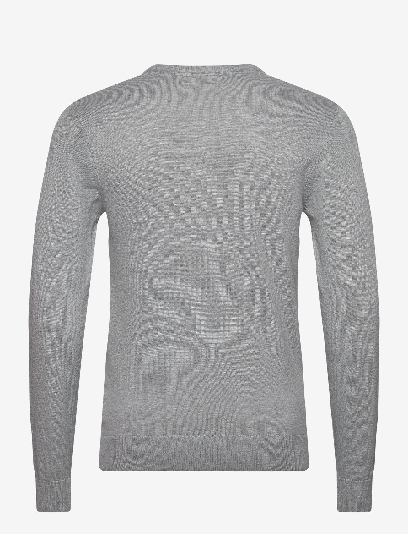 MCS - ELLISON REG CW COT MCS M KNIT - rundhals - greymelange - 1