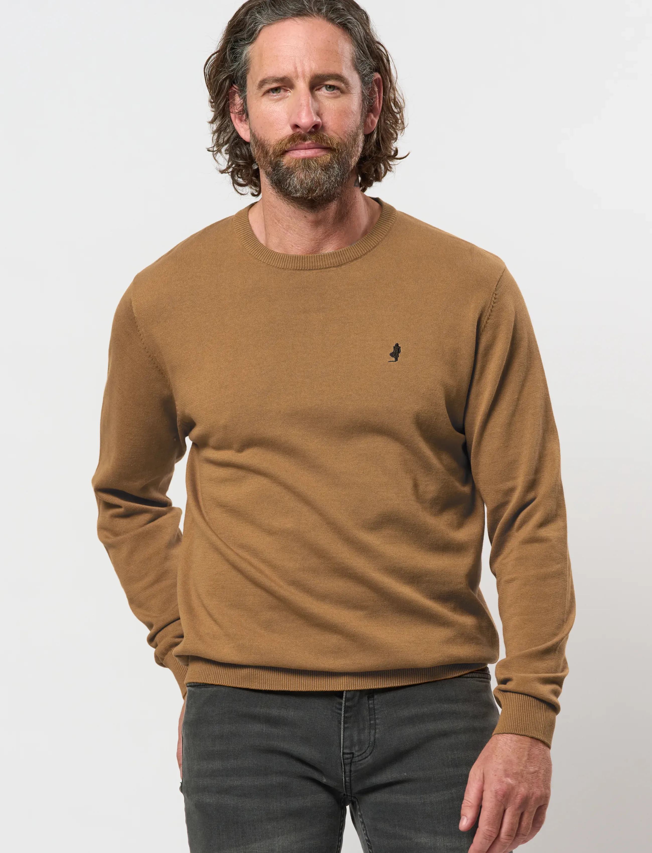 MCS - ELLISON REG CW COT MCS M KNIT - sügisesed riided - otter - 0