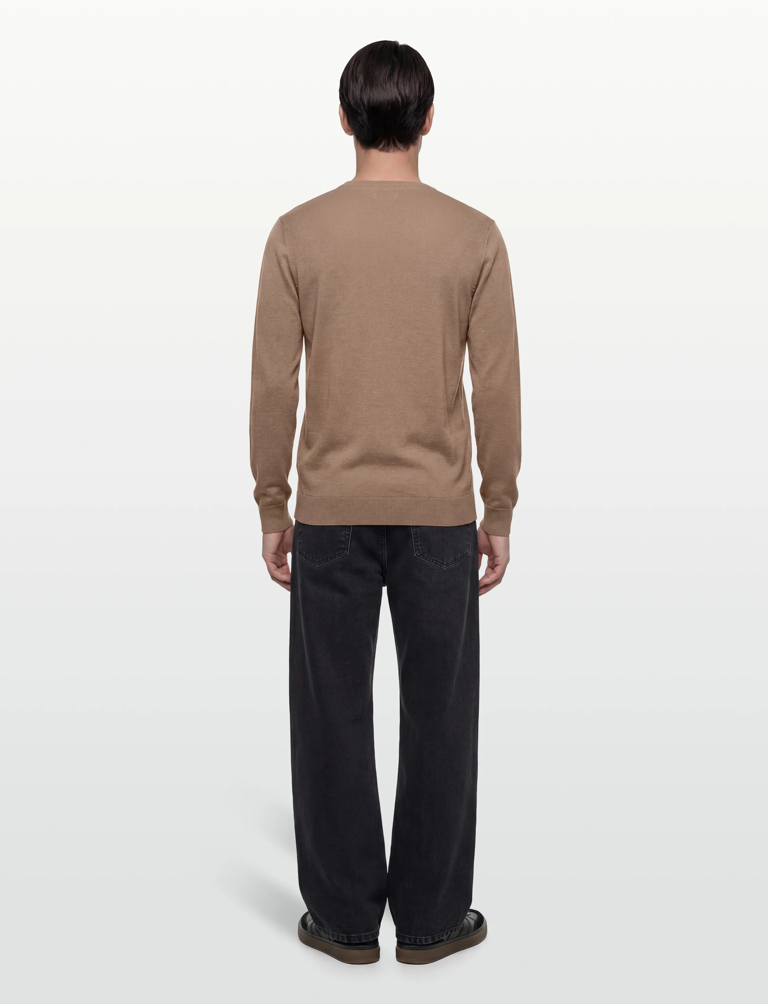 MCS - ELLISON REG CW COT MCS M KNIT - trøjer - silver mink - 4