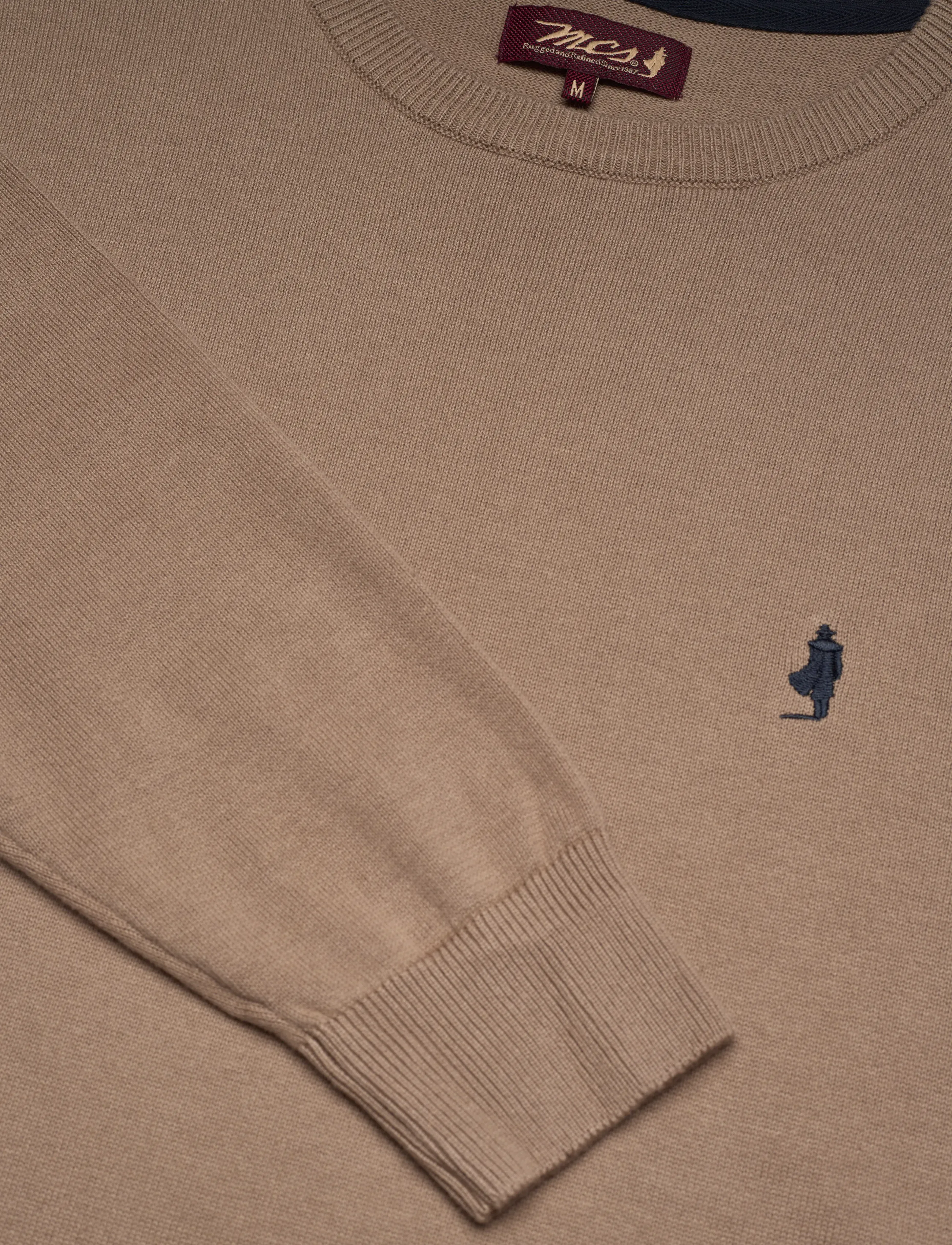 MCS - ELLISON REG CW COT MCS M KNIT - trøjer - silver mink - 5