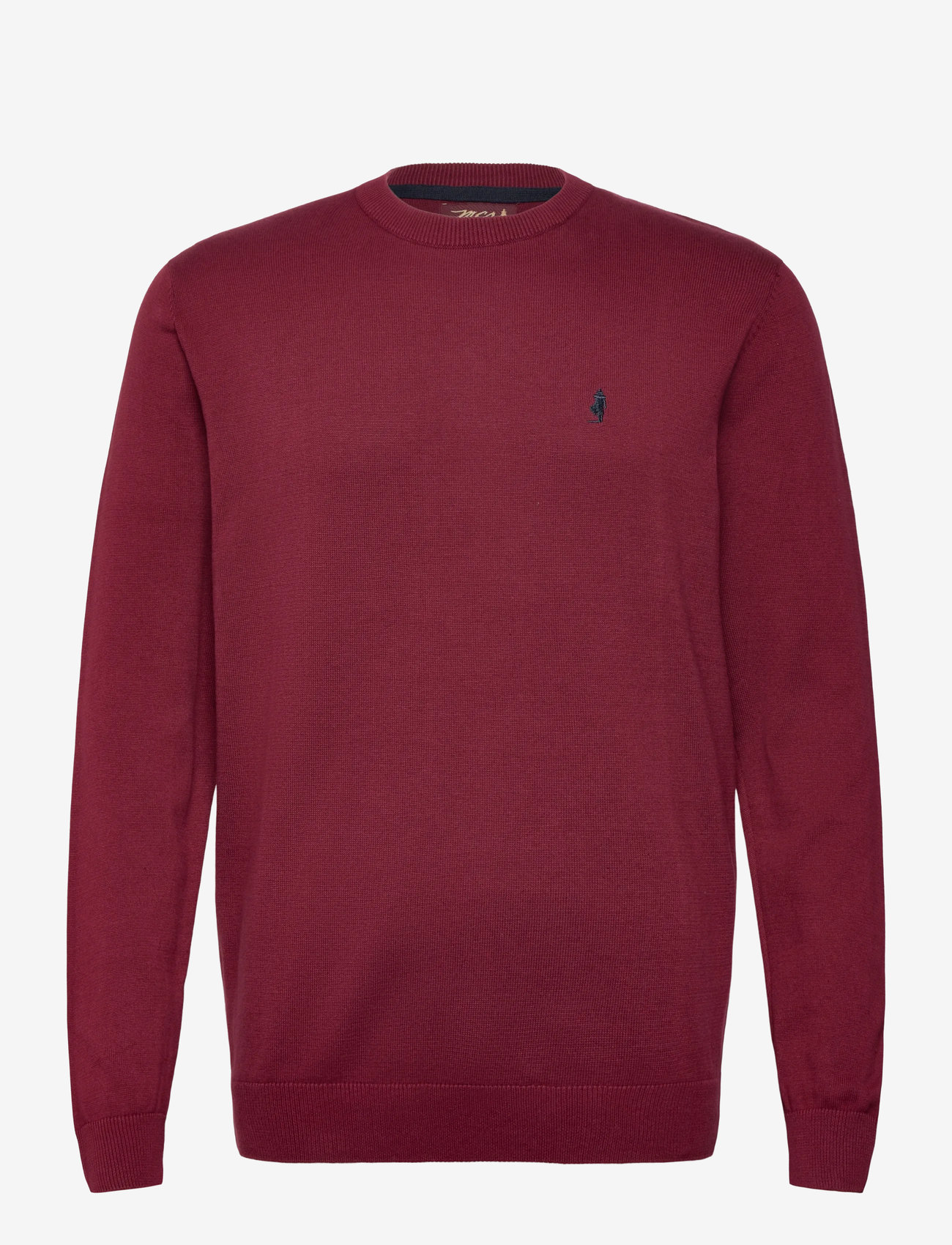 MCS - ELLISON REG CW COT MCS M KNIT - rundhalsad - zinfandel - 0