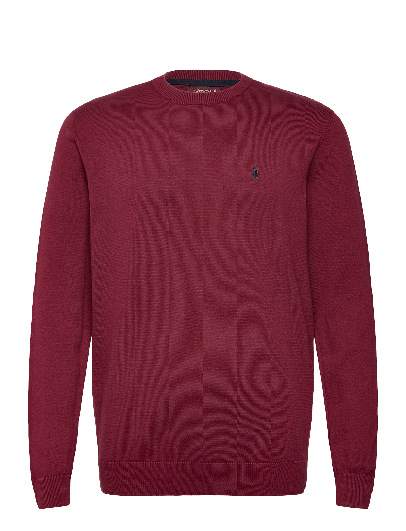 MCS - ELLISON REG CW COT MCS M KNIT - rundhalsad - zinfandel - 0