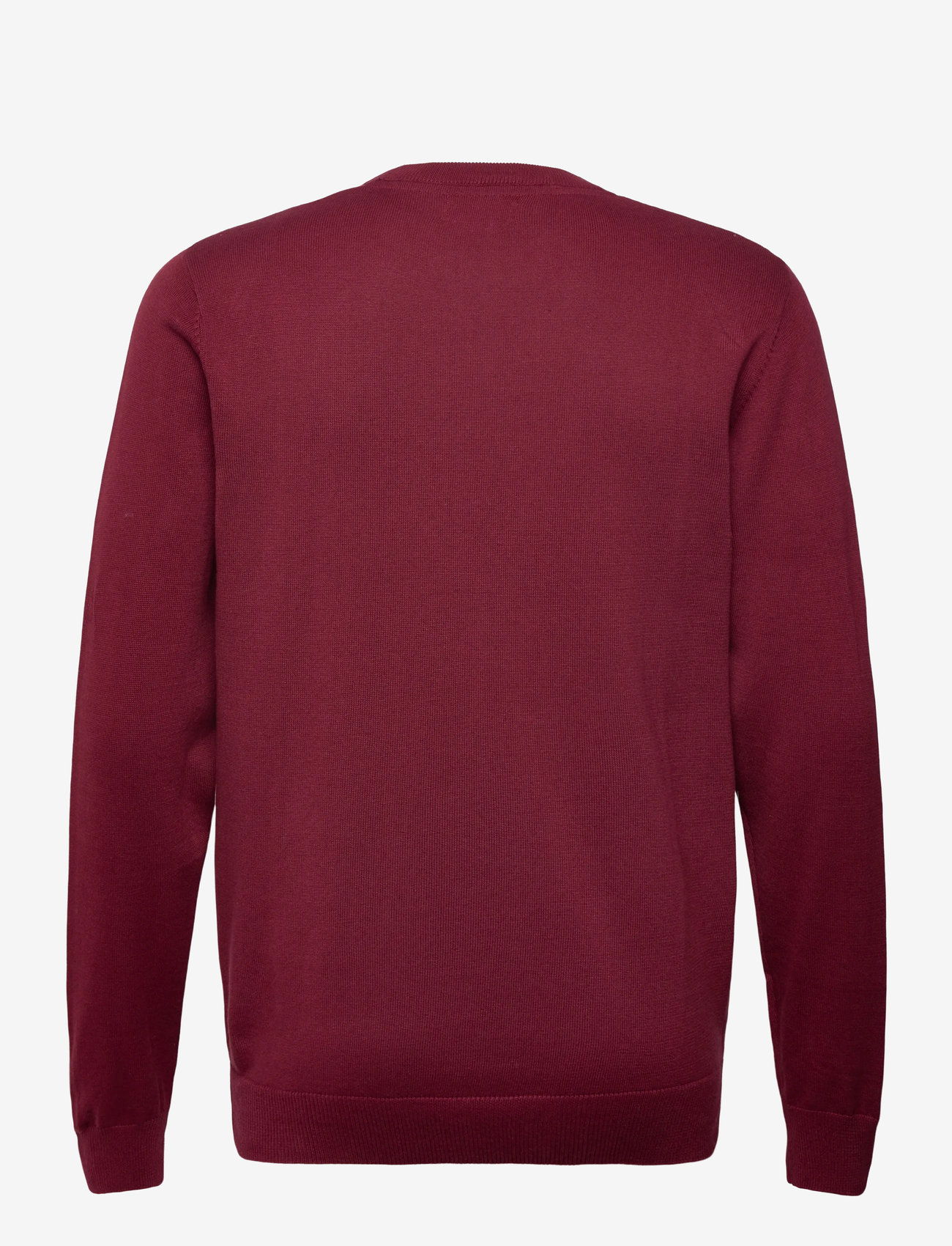 MCS - ELLISON REG CW COT MCS M KNIT - rundhalsad - zinfandel - 1