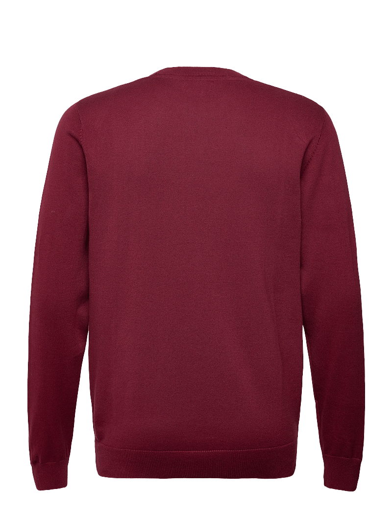 MCS - ELLISON REG CW COT MCS M KNIT - rundhalsad - zinfandel - 1