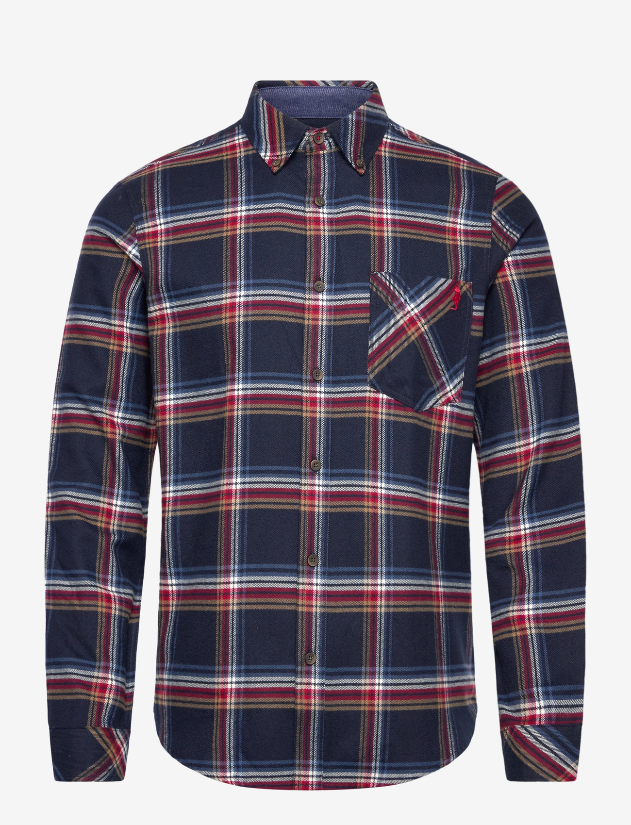 MCS - FRANCK REG COT PE MCS M SHIRT - casual skjorter - dark sapphire - 1