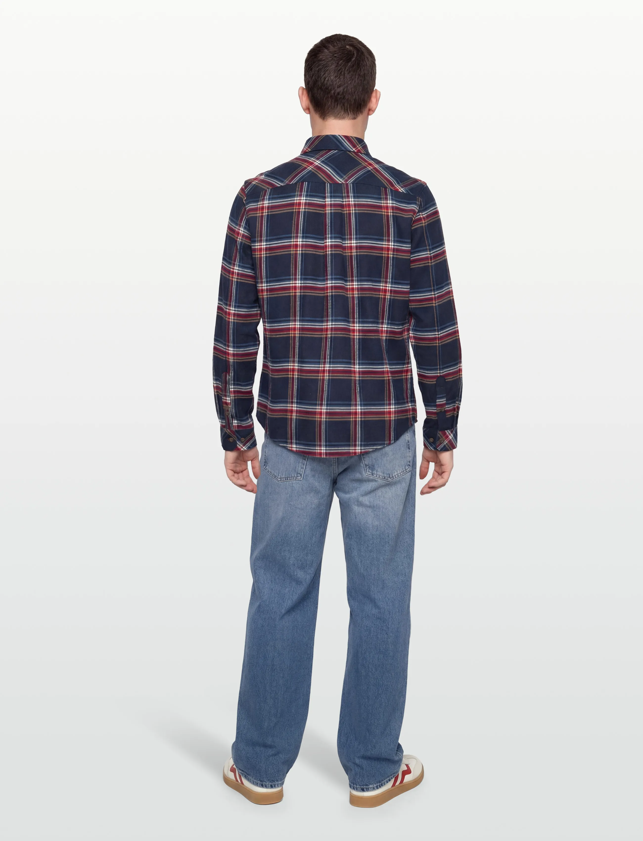 MCS - FRANCK REG COT PE MCS M SHIRT - casual hemden - dark sapphire - 4