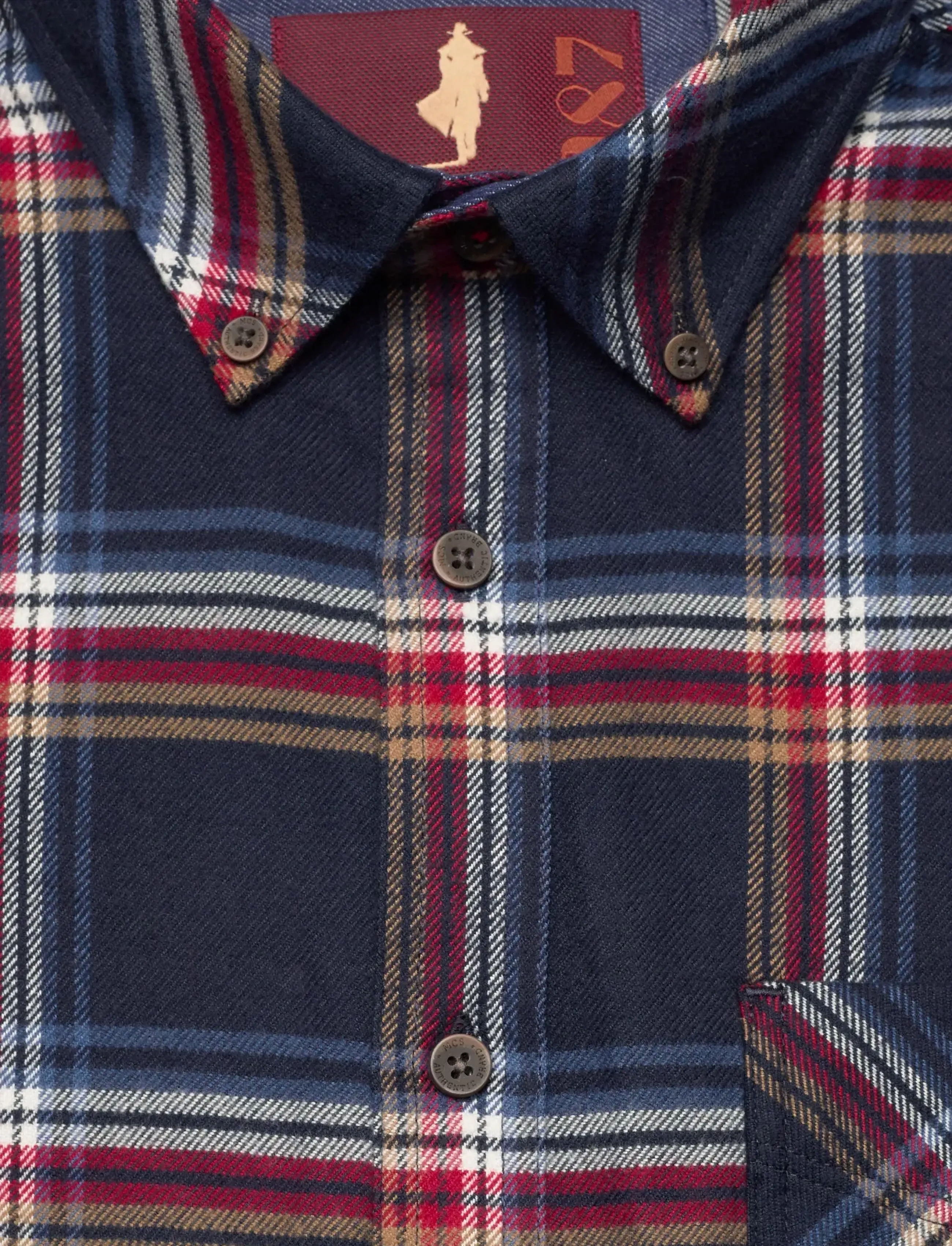 MCS - FRANCK REG COT PE MCS M SHIRT - casual hemden - dark sapphire - 5