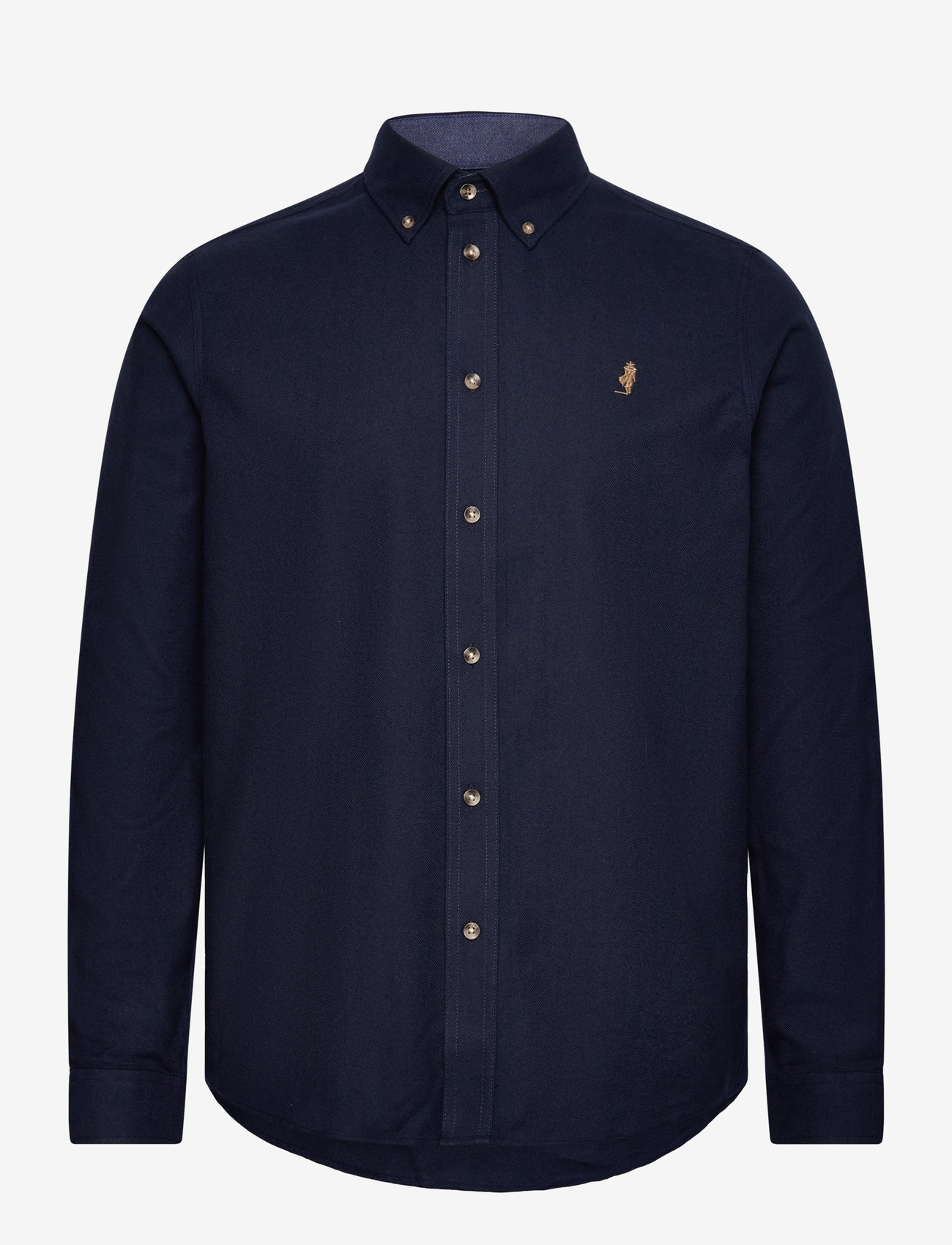 MCS - Tom reg cot pe MCS M SHIRT - fløjlsskjorter - 19-4020tcx dark sapphire - 0