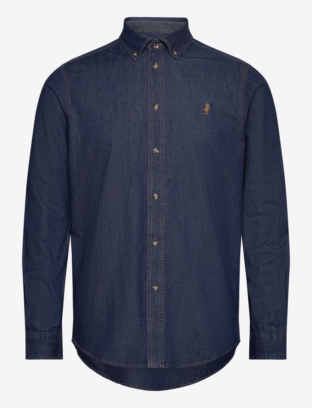 MCS - TIM REG COT MCS M SHIRT - jeanshemden - denim - 0