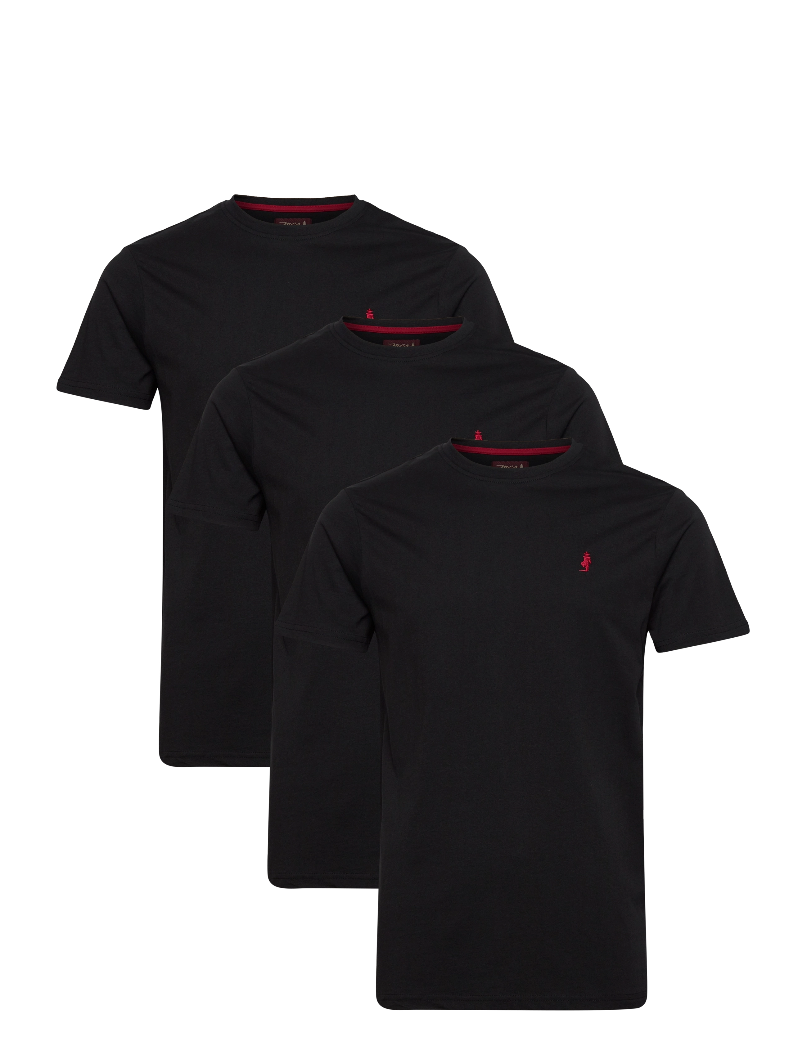 MCS OHIO REG COT 3PK MCS M TEE - T-Shirts - TAPSHOE/TAPSHOE/TAPSHOE / black
