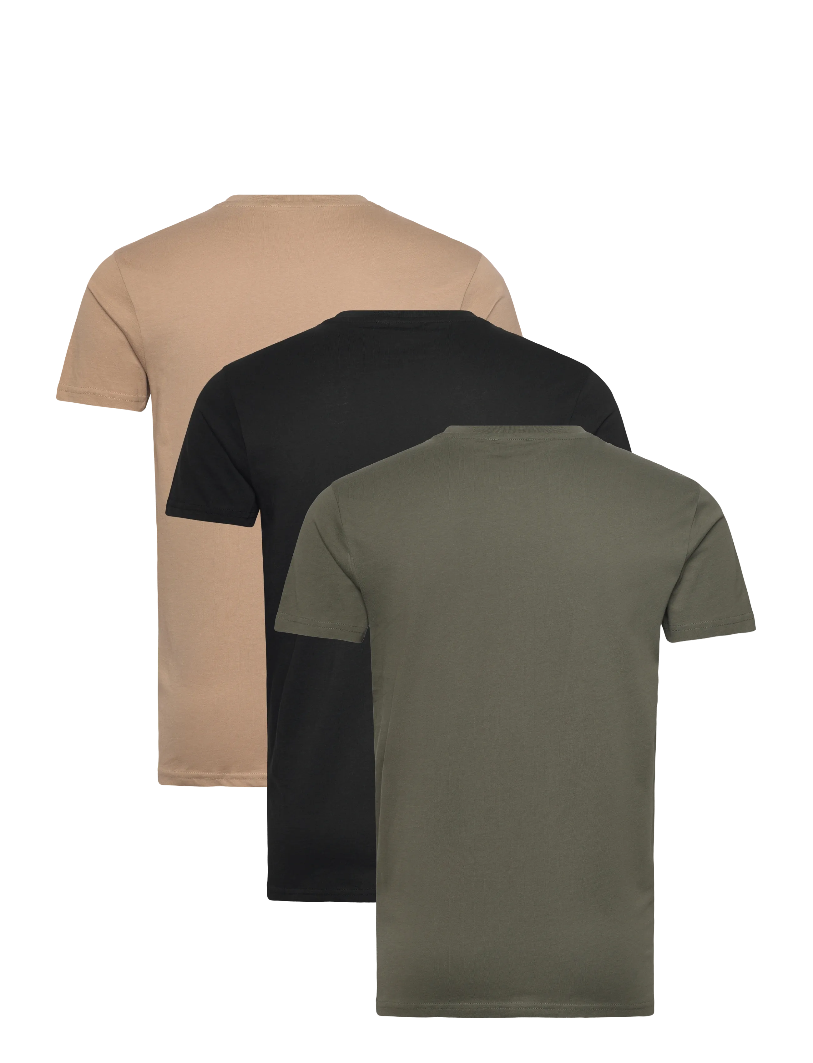 MCS - OHIO REG COT 3PK MCS M TEE - basic t-shirts - beetle/silvermink/tapshoe - 1