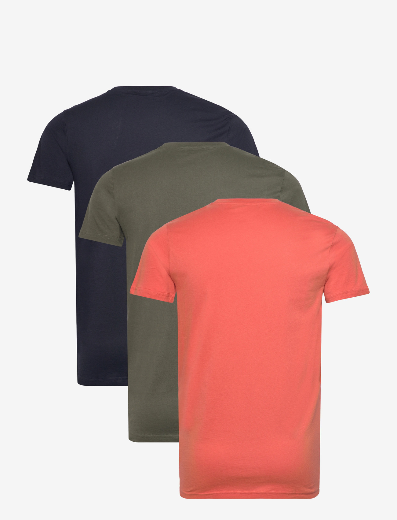 MCS - OHIO REG COT 3PK MCS M TEE - basic t-shirts - arabesque/beetle/darksapphire - 1