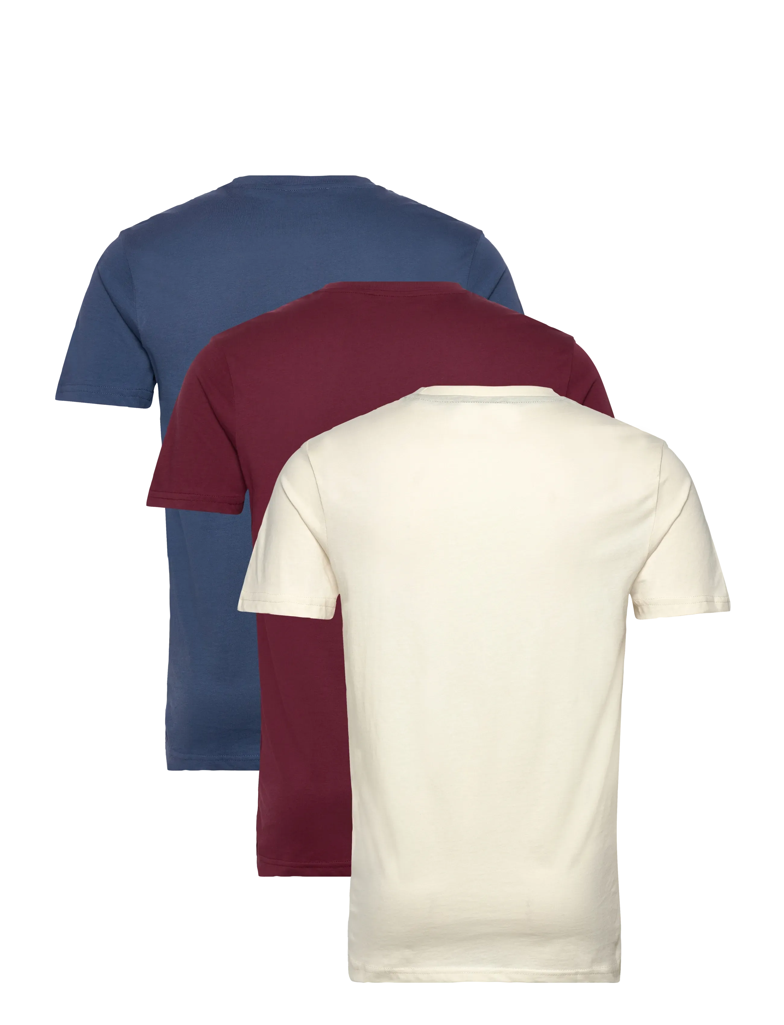 MCS - OHIO REG COT 3PK MCS M TEE - basic t-shirts - zinfandel/ensignblue/jetstream - 1