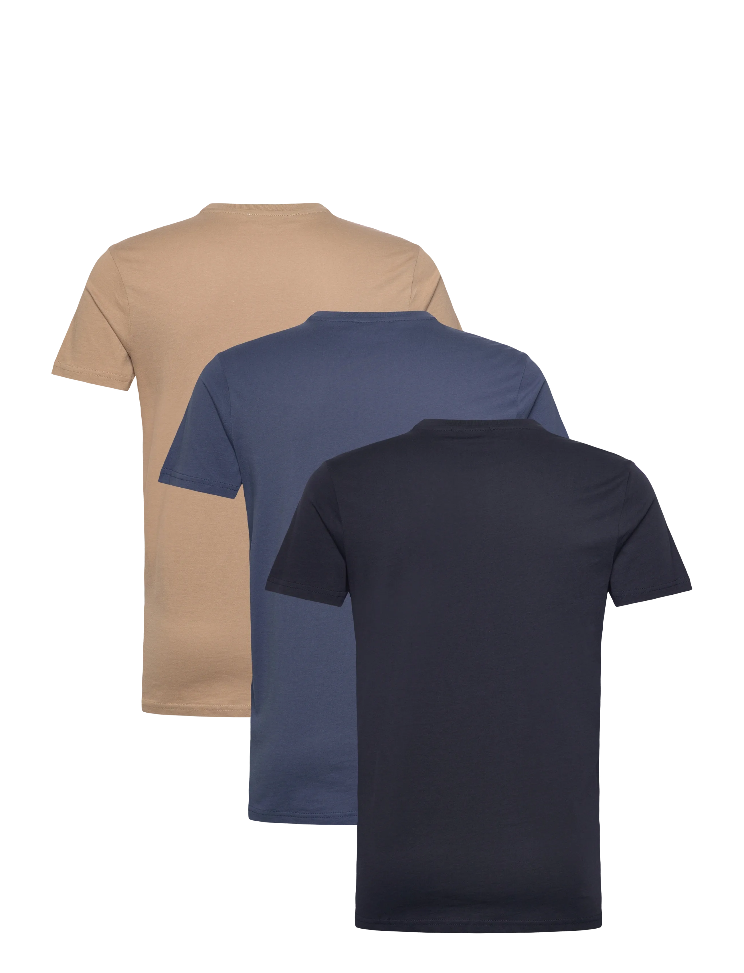MCS - OHIO REG COT 3PK MCS M TEE - basic t-shirts - darksapp/ensignblue/silvermink - 1