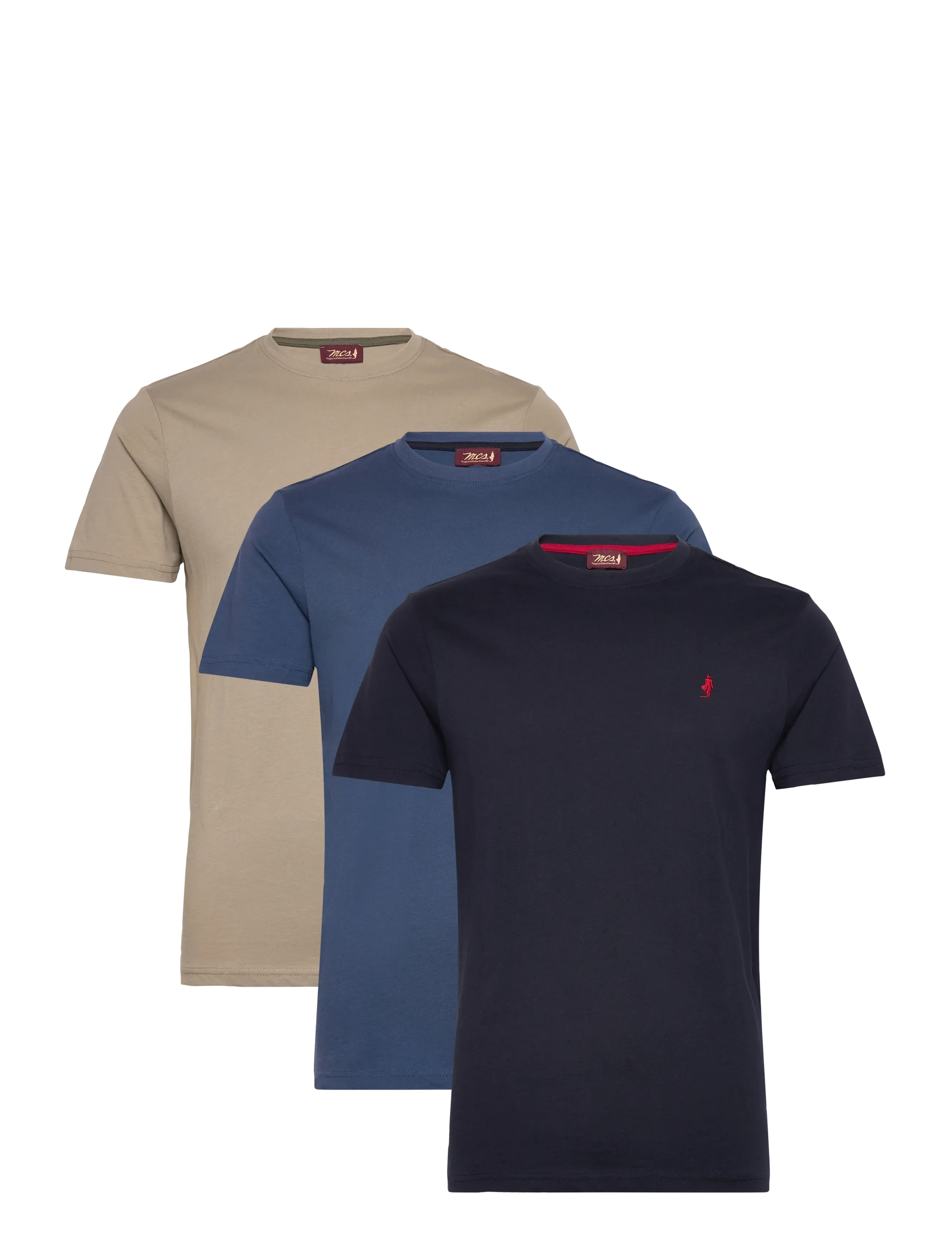 MCS OHIO REG COT 3PK MCS M TEE - MCS - DARKSAP/LAURELOAK/ENSIGNBLUE / navy