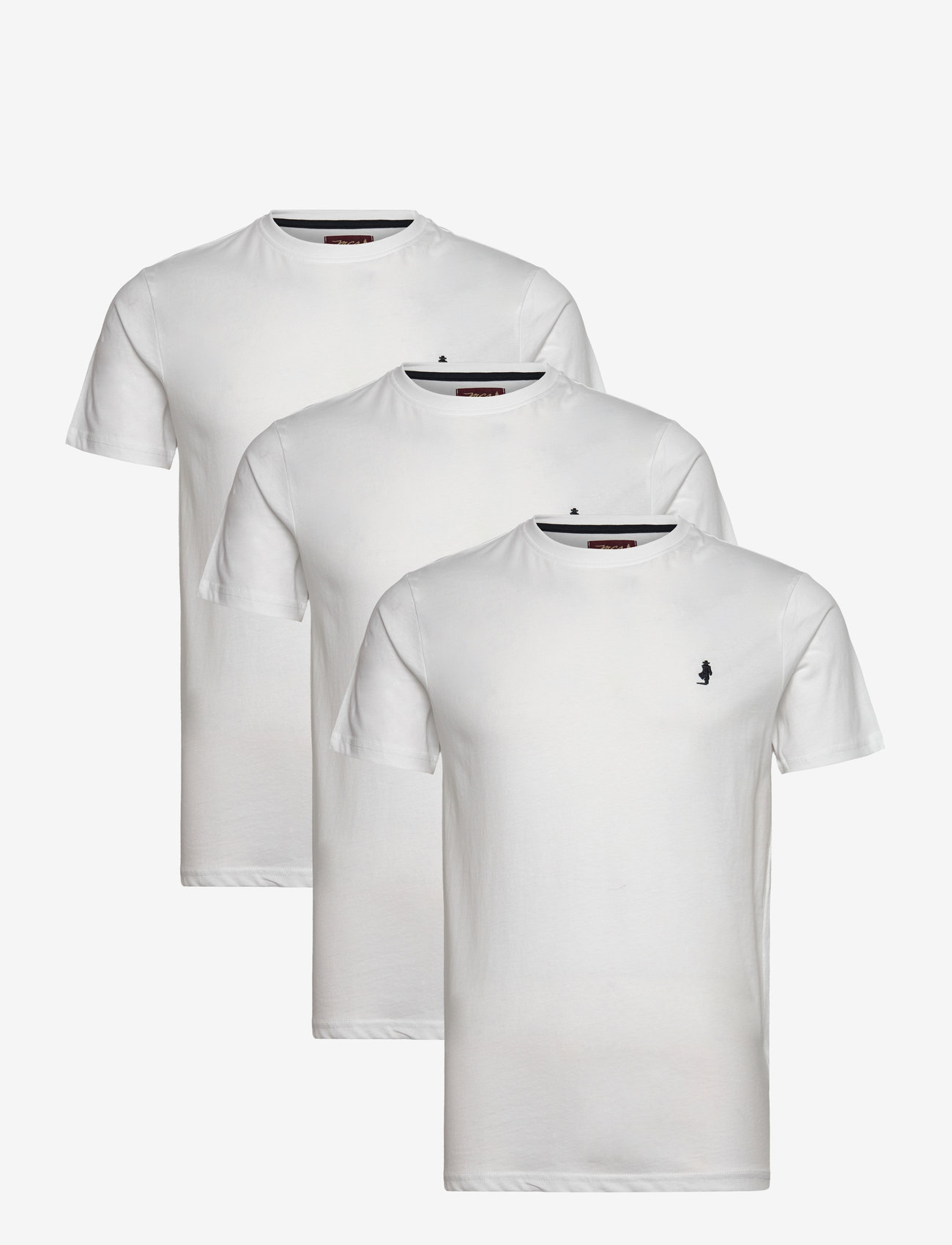 MCS - OHIO REG COT 3PK MCS M TEE - efterårstøj - white/white/white - 0