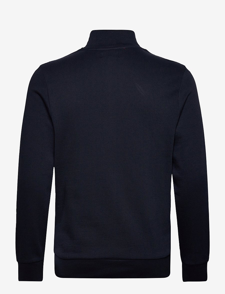 MCS - JONES REG FZ COT MCS M SW - pullover mit durchgehendem reißverschluss - dark sapphire - 1
