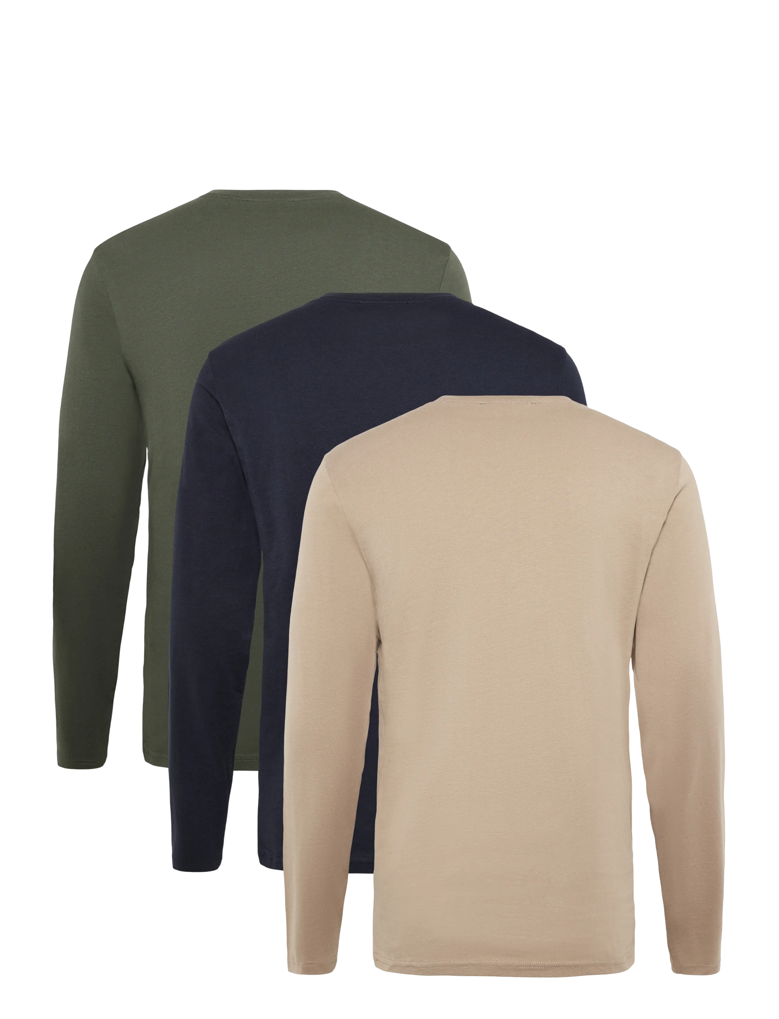 MCS - JACK REG LS 3PK MCS M TEE - sügisesed riided - darksapphire/beetle/silvermink - 1