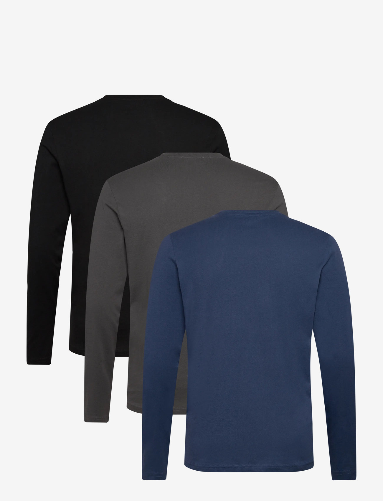 MCS - JACK REG LS 3PK MCS M TEE - efterårstøj - ensignblue/irongate/tapshoe - 1