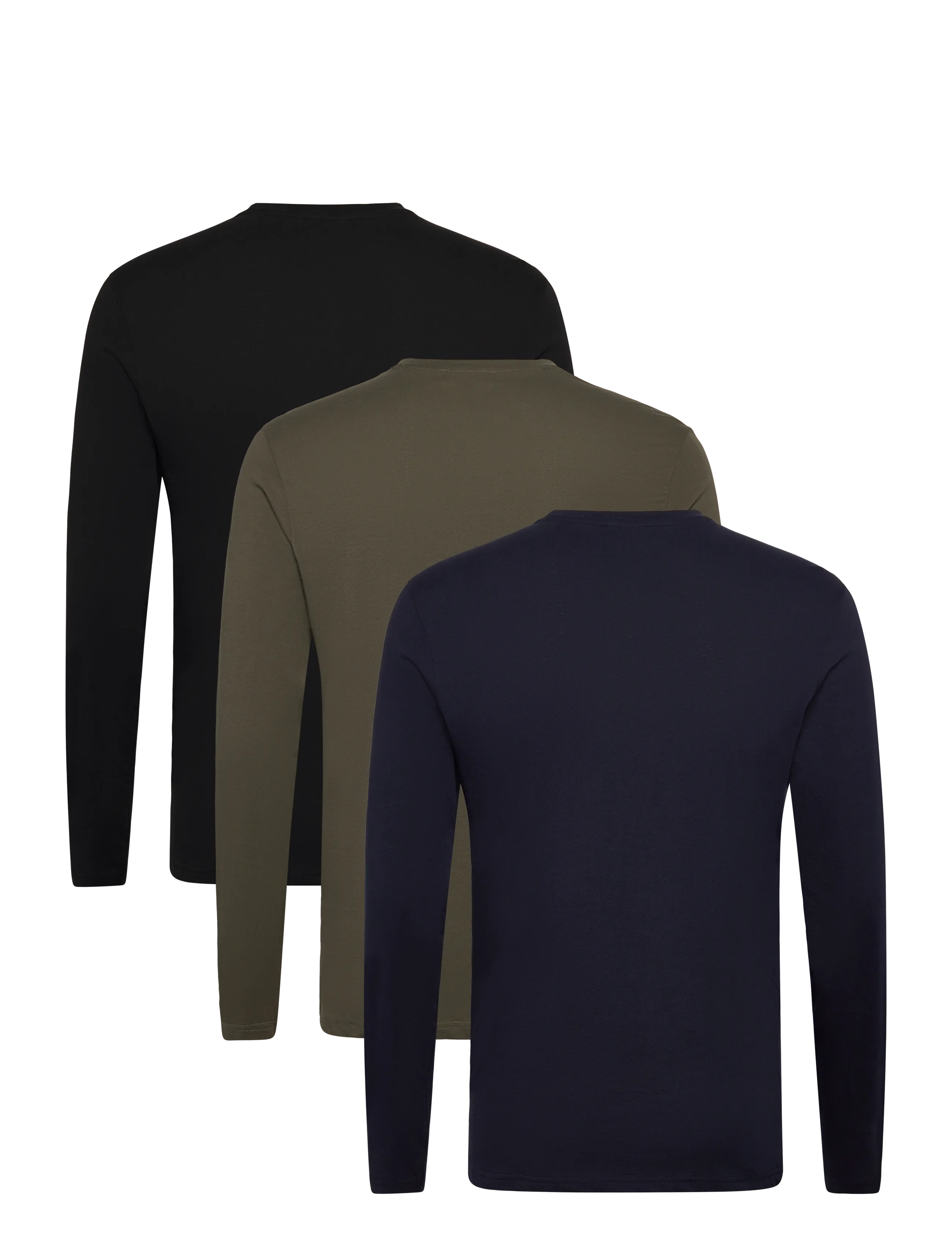 MCS - JACK REG LS 3PK MCS M TEE - fødselsdagsgaver - darksapphire/beetle/tap shoe - 1