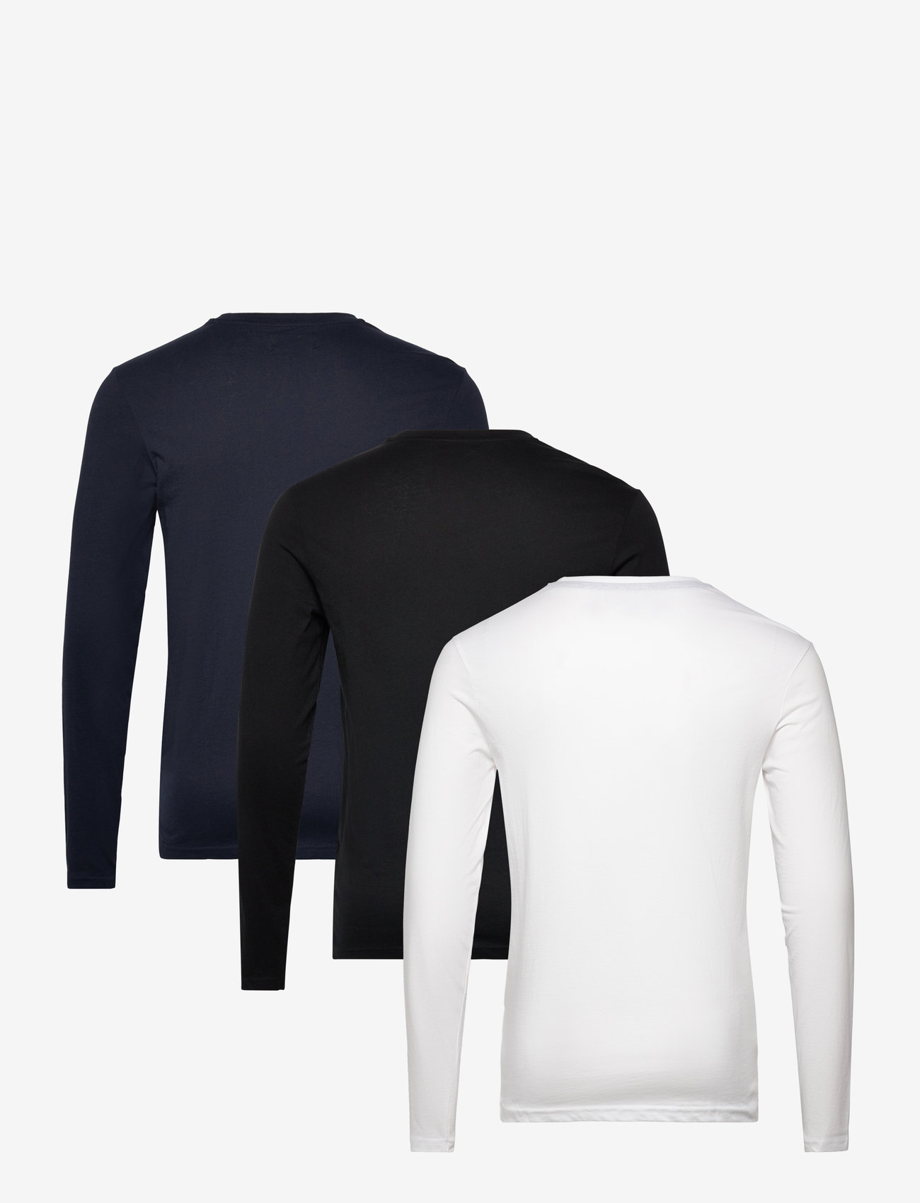 MCS - JACK REG LS 3PK MCS M TEE - autumn clothing - tap shoe/bright white/dark sap - 1