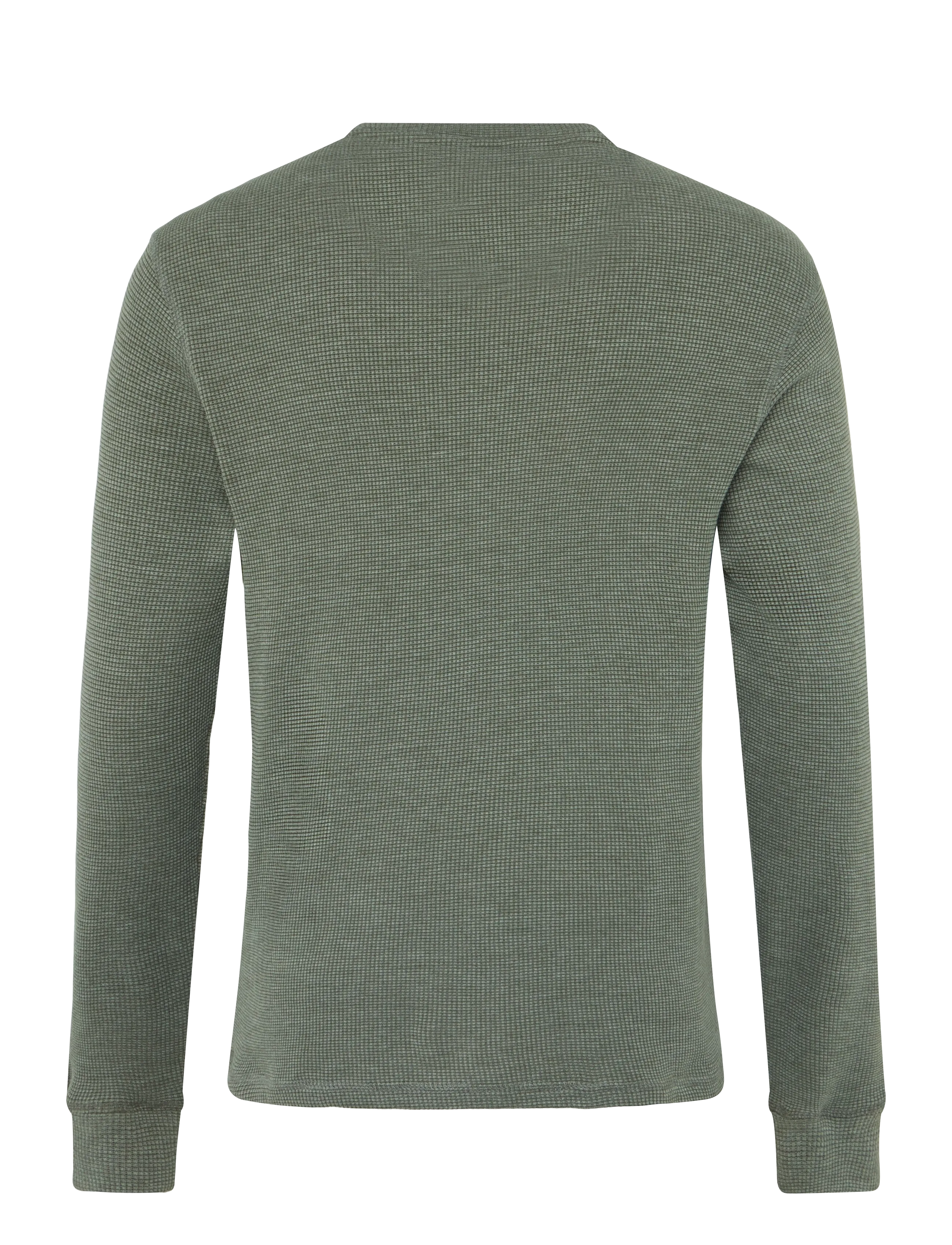 MCS - DRAKE REG COT WAF LS MCS M TEE - t-shirts - beetle - 1