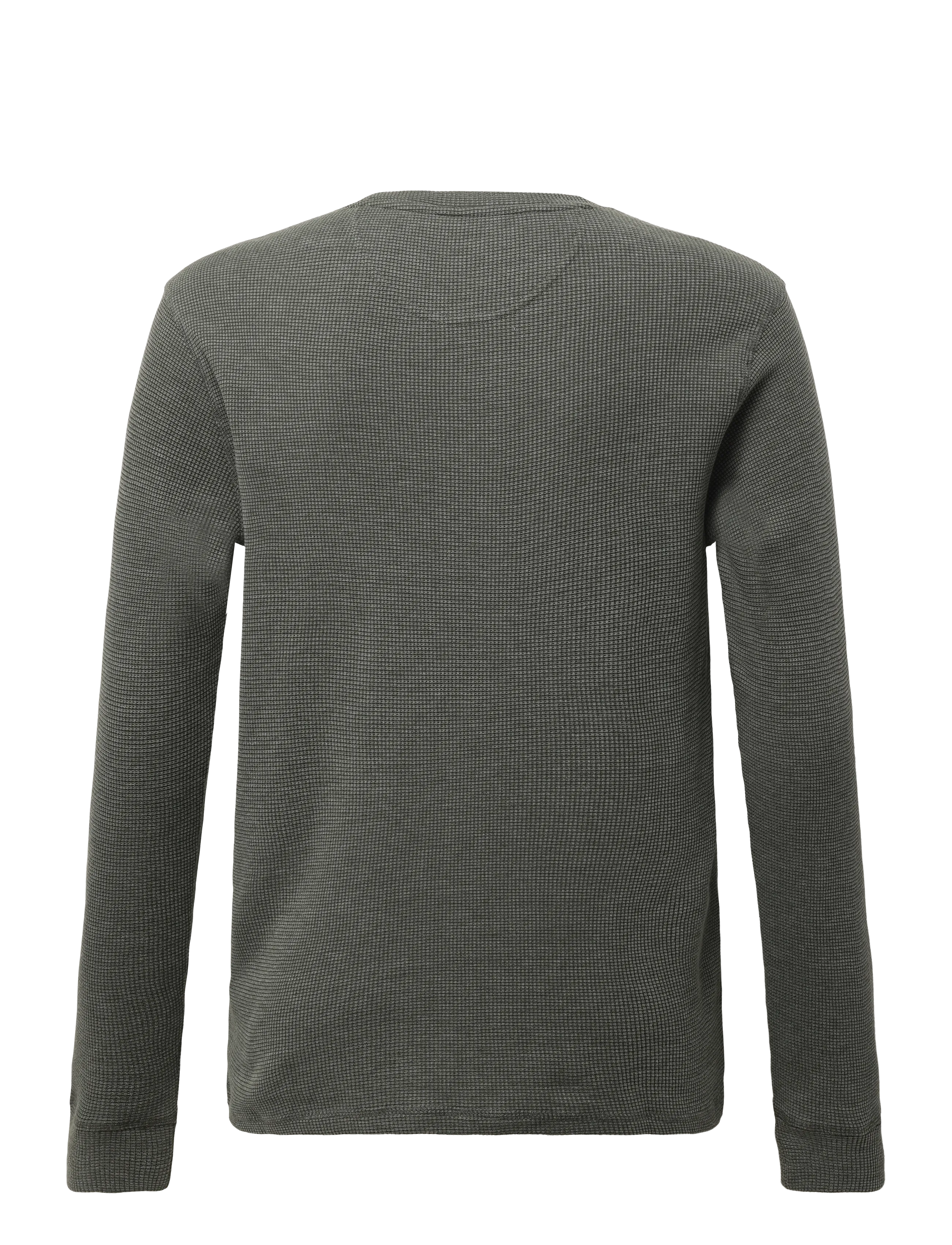 MCS - DRAKE REG COT WAF LS MCS M TEE - t-shirts - beetle - 2