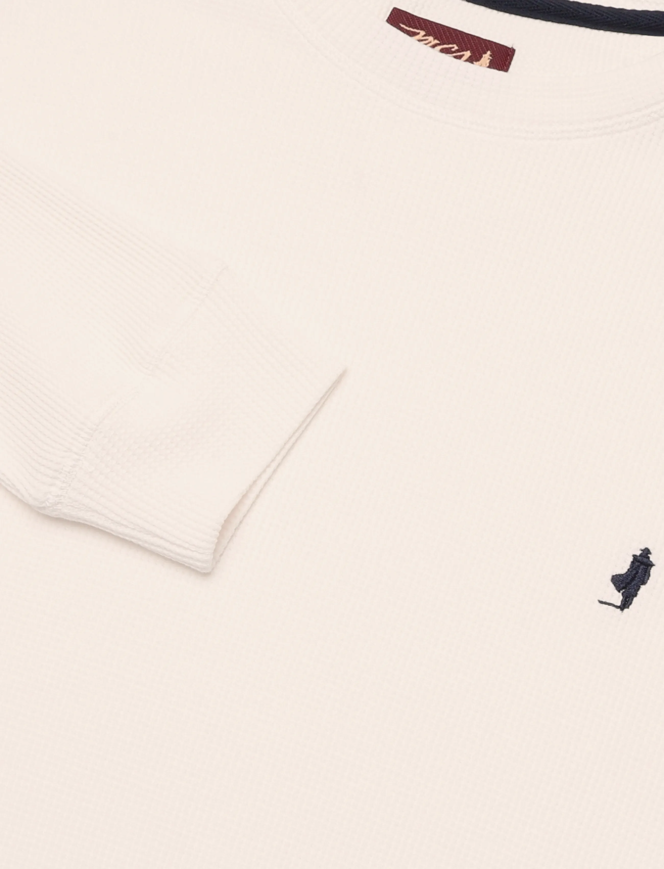 MCS - DRAKE REG COT WAF LS MCS M TEE - t-shirts - jet stream - 5