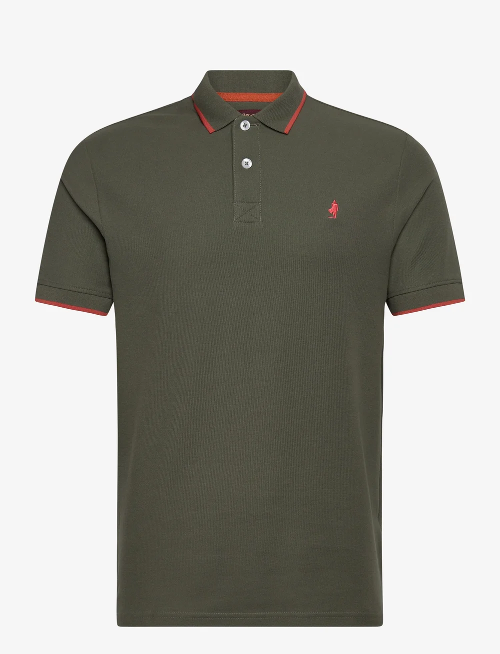 MCS - RIVER REG COT PQ MCS M POLO - short-sleeved polos - beetle #1 - 0