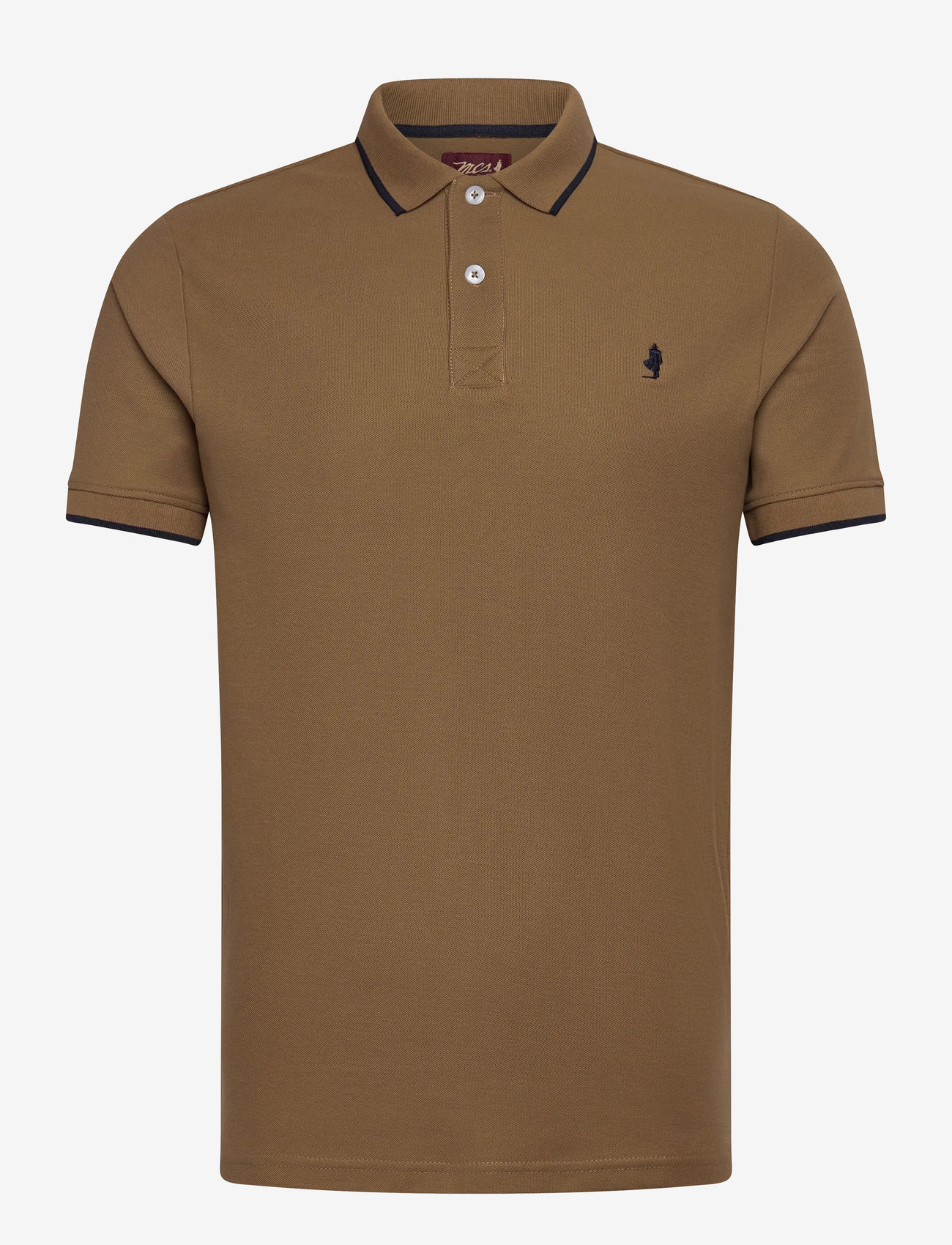 MCS - RIVER REG COT PQ MCS M POLO - kortærmede poloer - otter - 0
