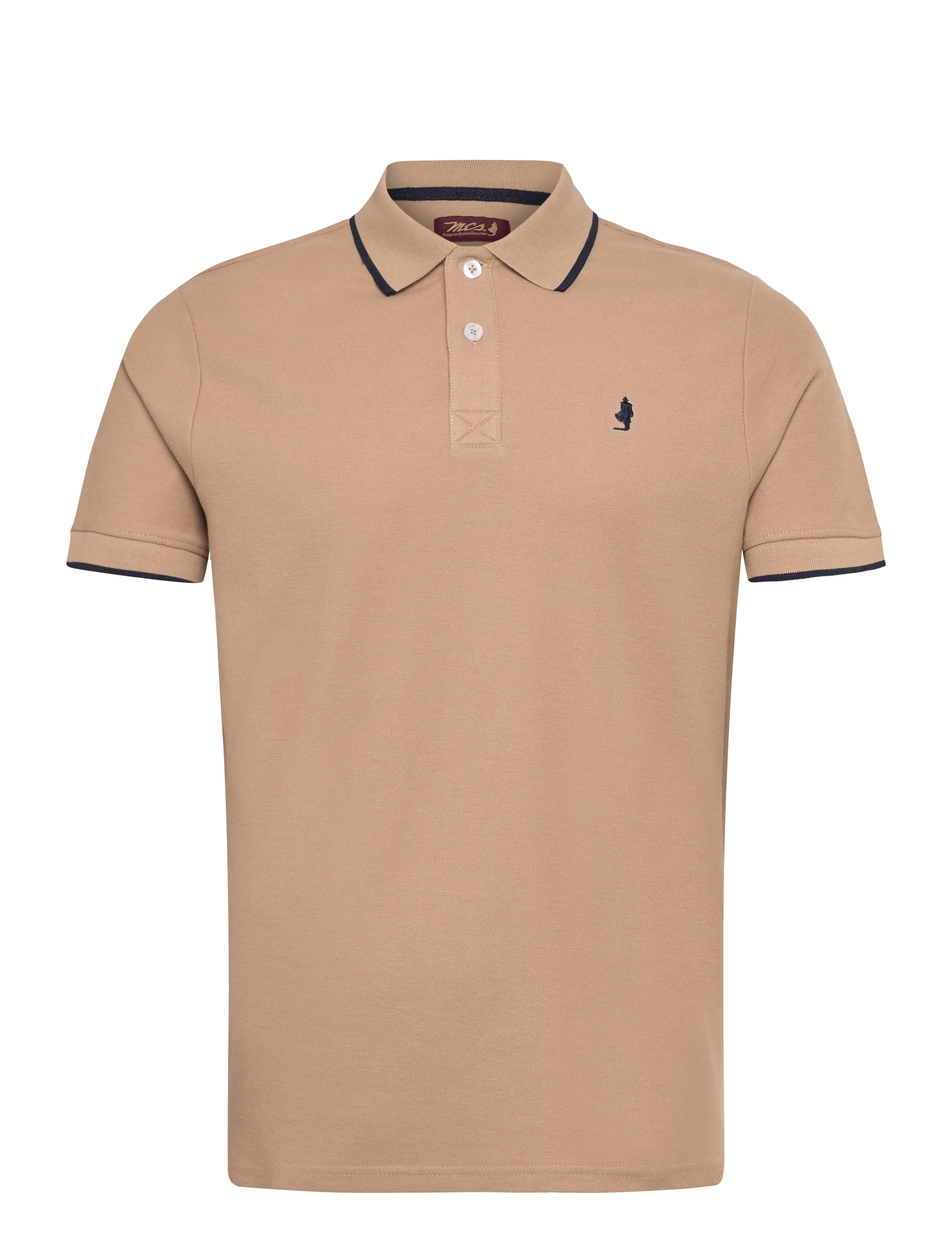 MCS River Reg Cot Pq Mcs M Polo Beige - XXXL - Herren