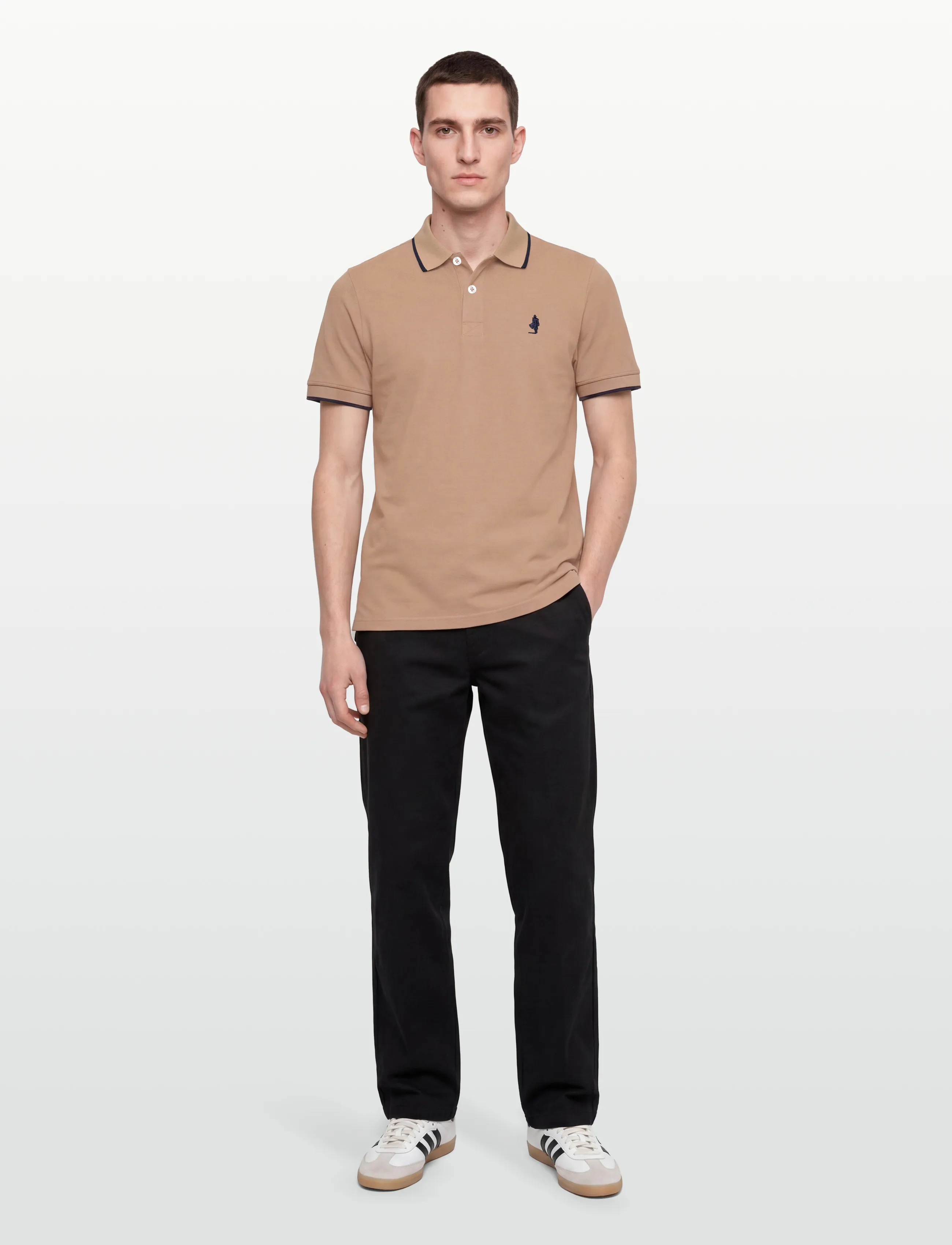 MCS - RIVER REG COT PQ MCS M POLO - trøjer - silver mink - 0